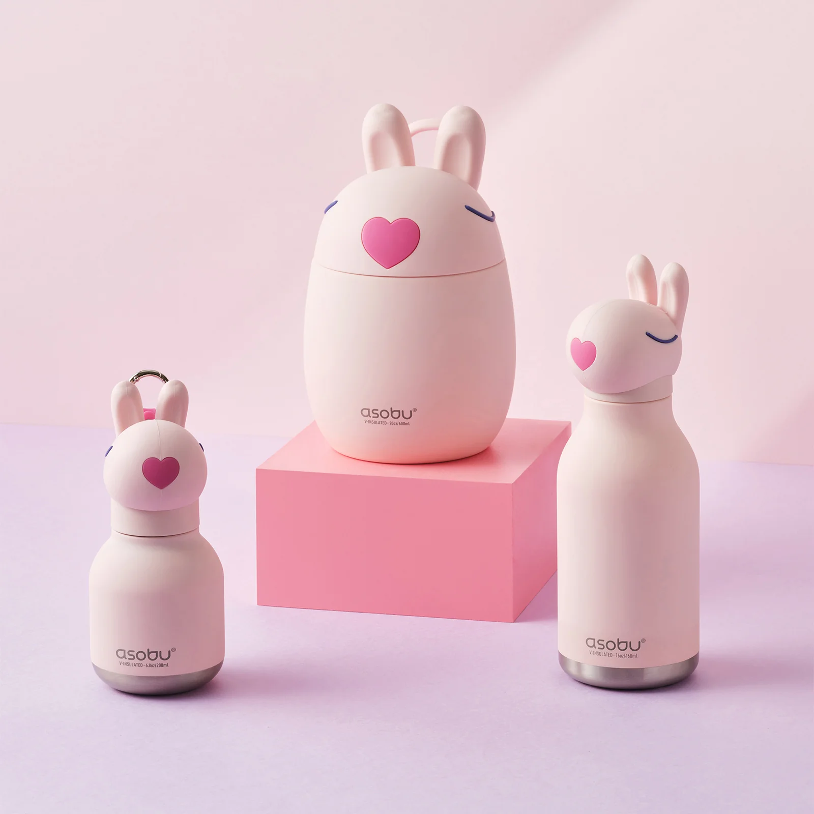 Asobu Bestie Water Bottle - Bunny - Image 6