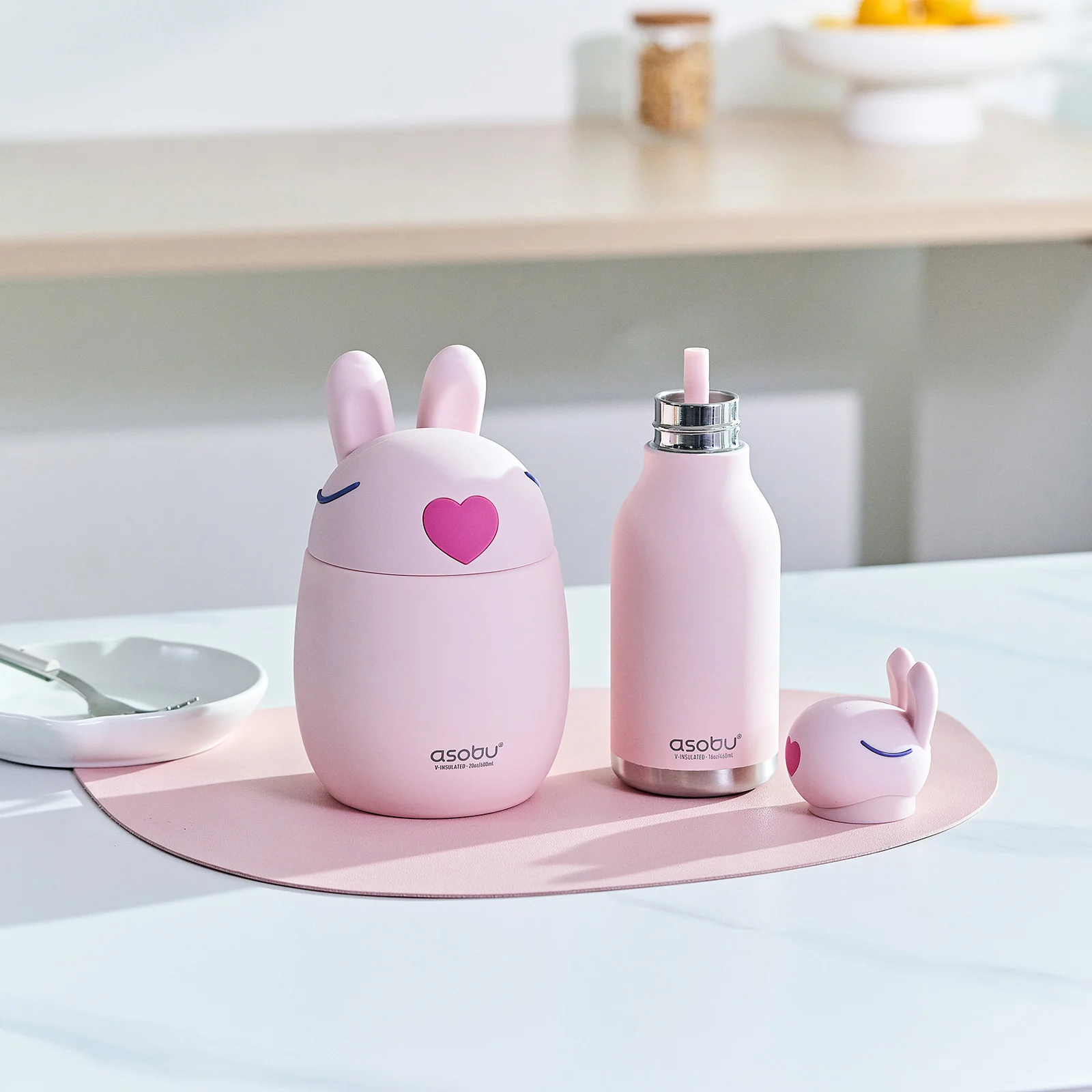 Asobu Bestie Water Bottle - Bunny - Image 7