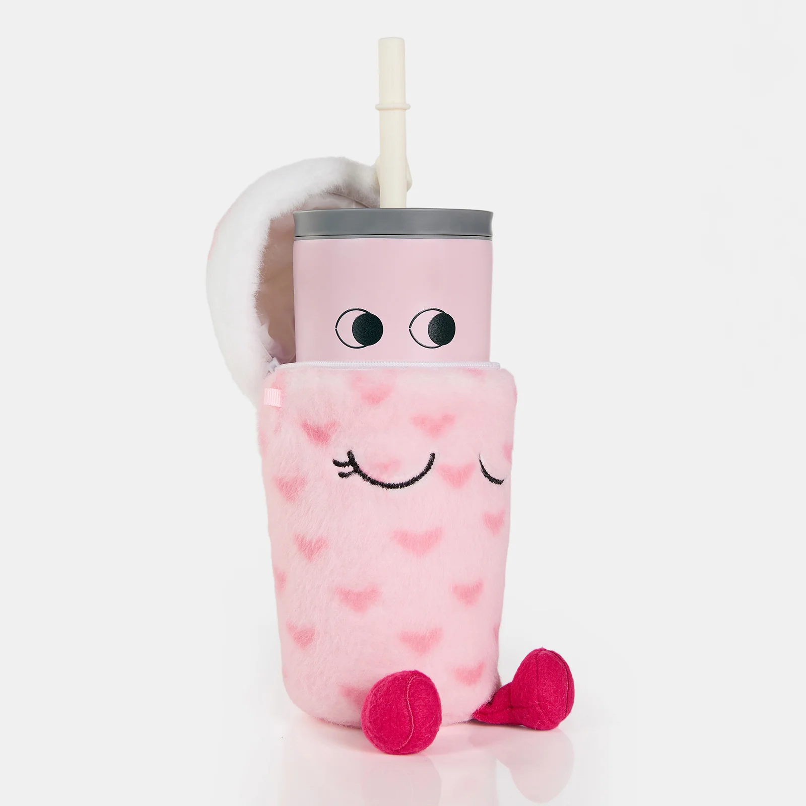 Asobu Pink Drink Fuzzie Water Bottle - Image 2