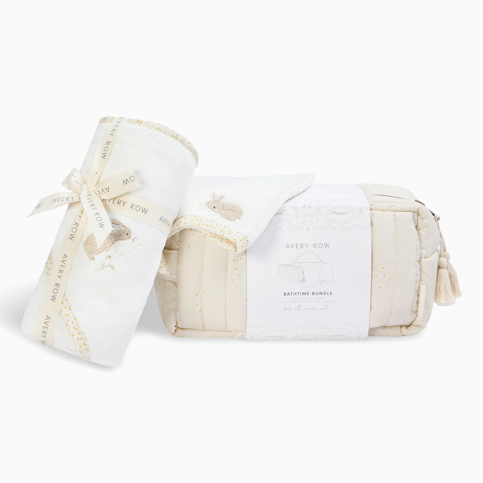 Avery Row Bathtime Bundle New Baby Gift Set - Chamomile - Image 2