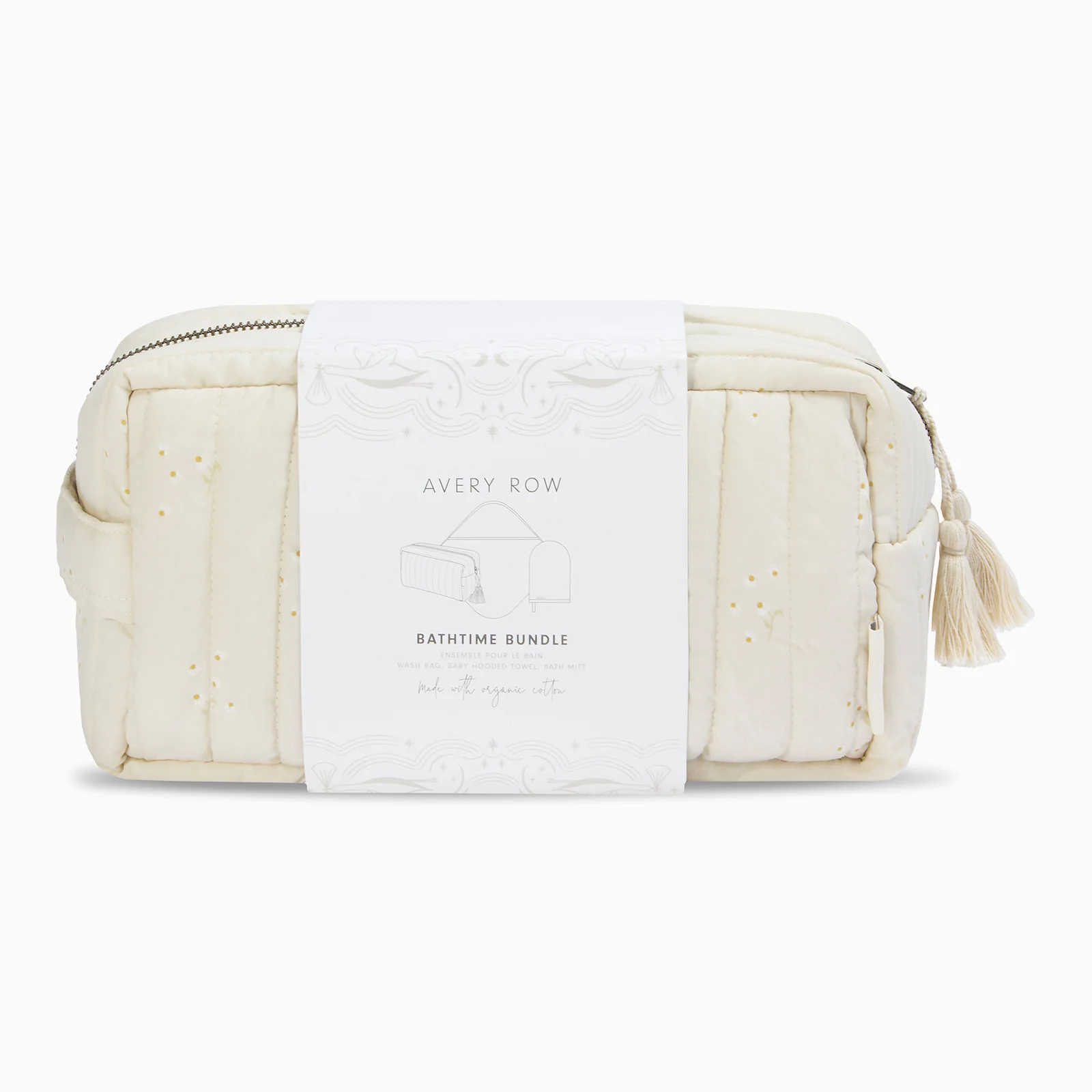 Avery Row Bathtime Bundle New Baby Gift Set - Chamomile - Image 4