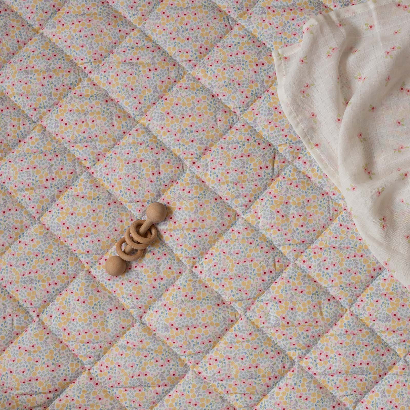 Avery Row Stay & Play Mat - Wildflower Garden - Image 3
