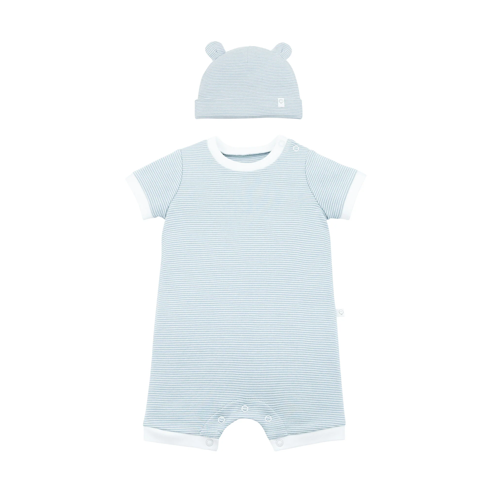 Baby Bear Hat & Summer Sleepsuit Set - Image 2