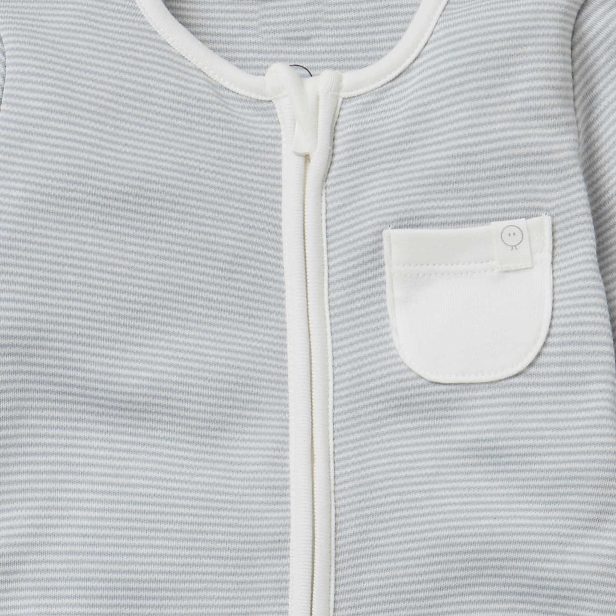 Baby Milestone & Clever Zip Sleepsuit Gift Set - Image 9