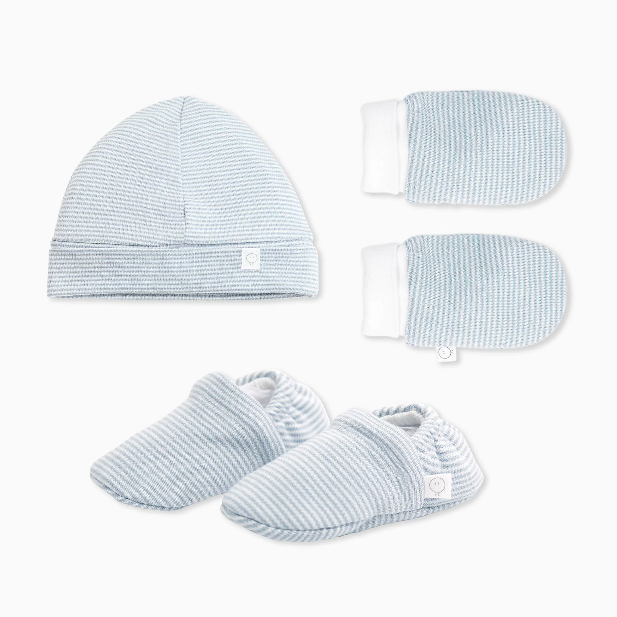 Baby Mittens, Booties & Hat Set - Image 2