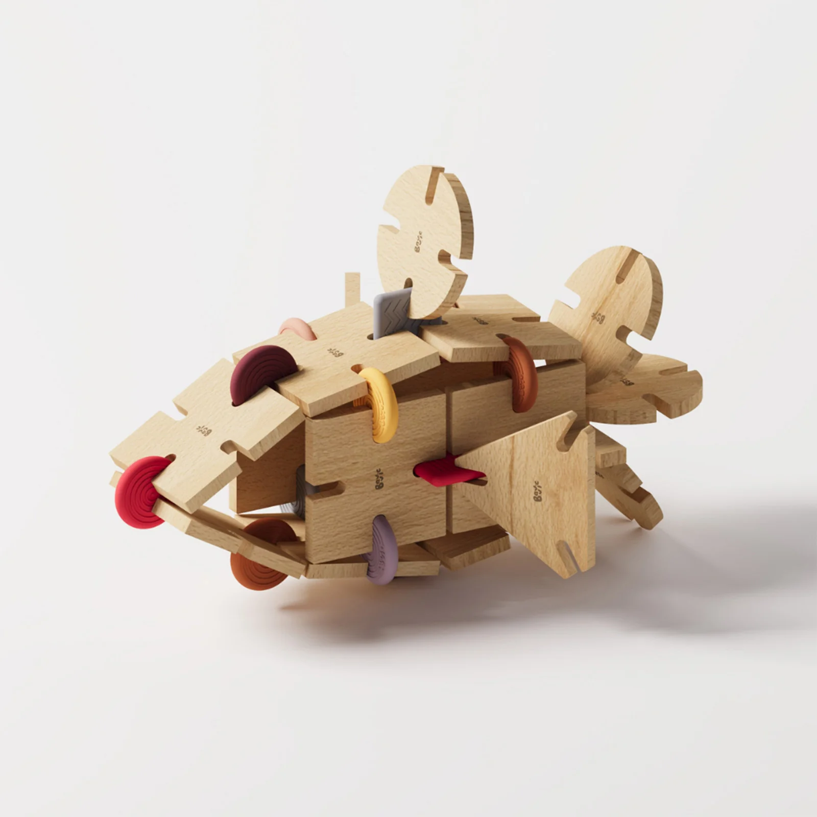 Bavvic Wooden Dreamer Set 64 pieces - Image 5