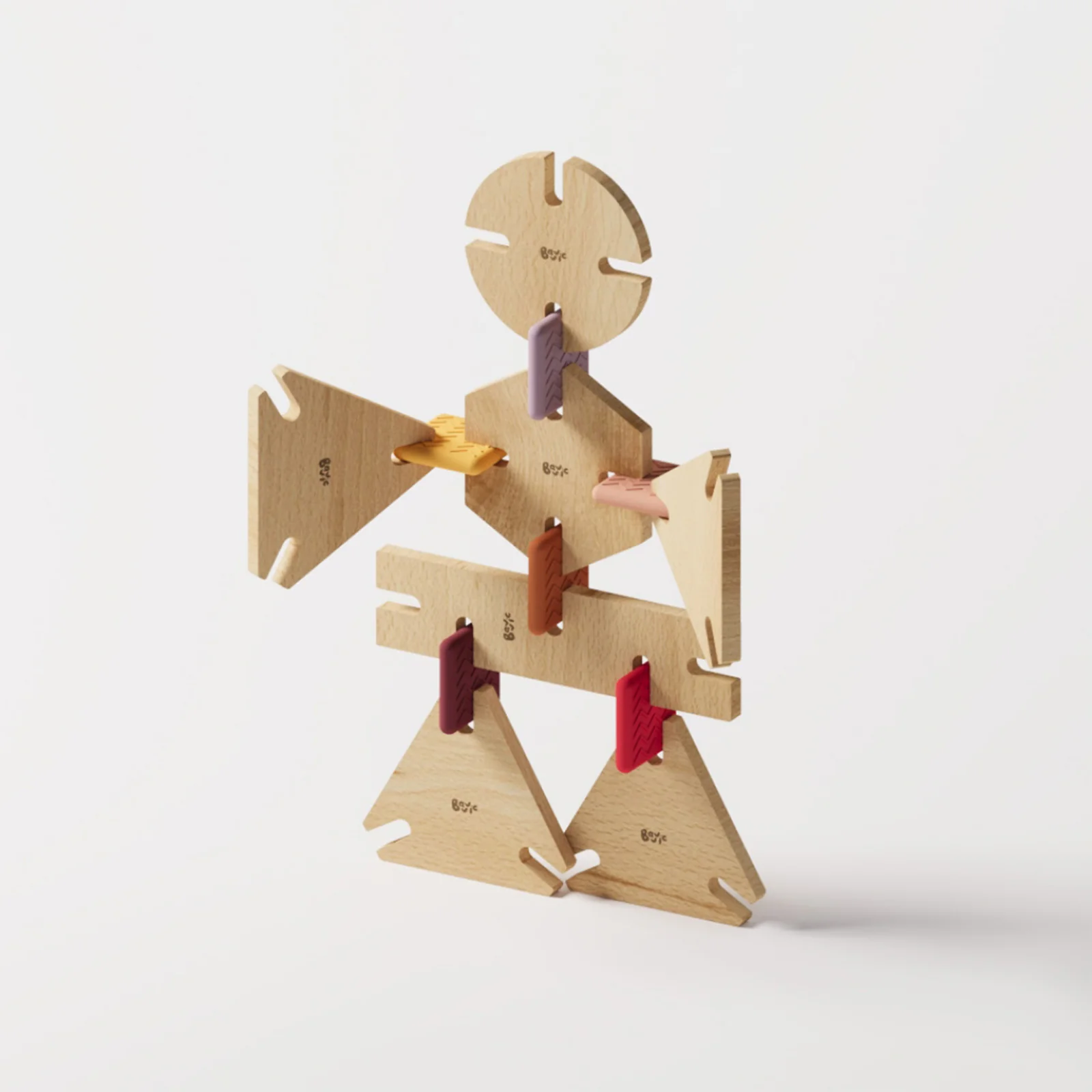 Bavvic Wooden Dreamer Set 64 pieces - Image 6