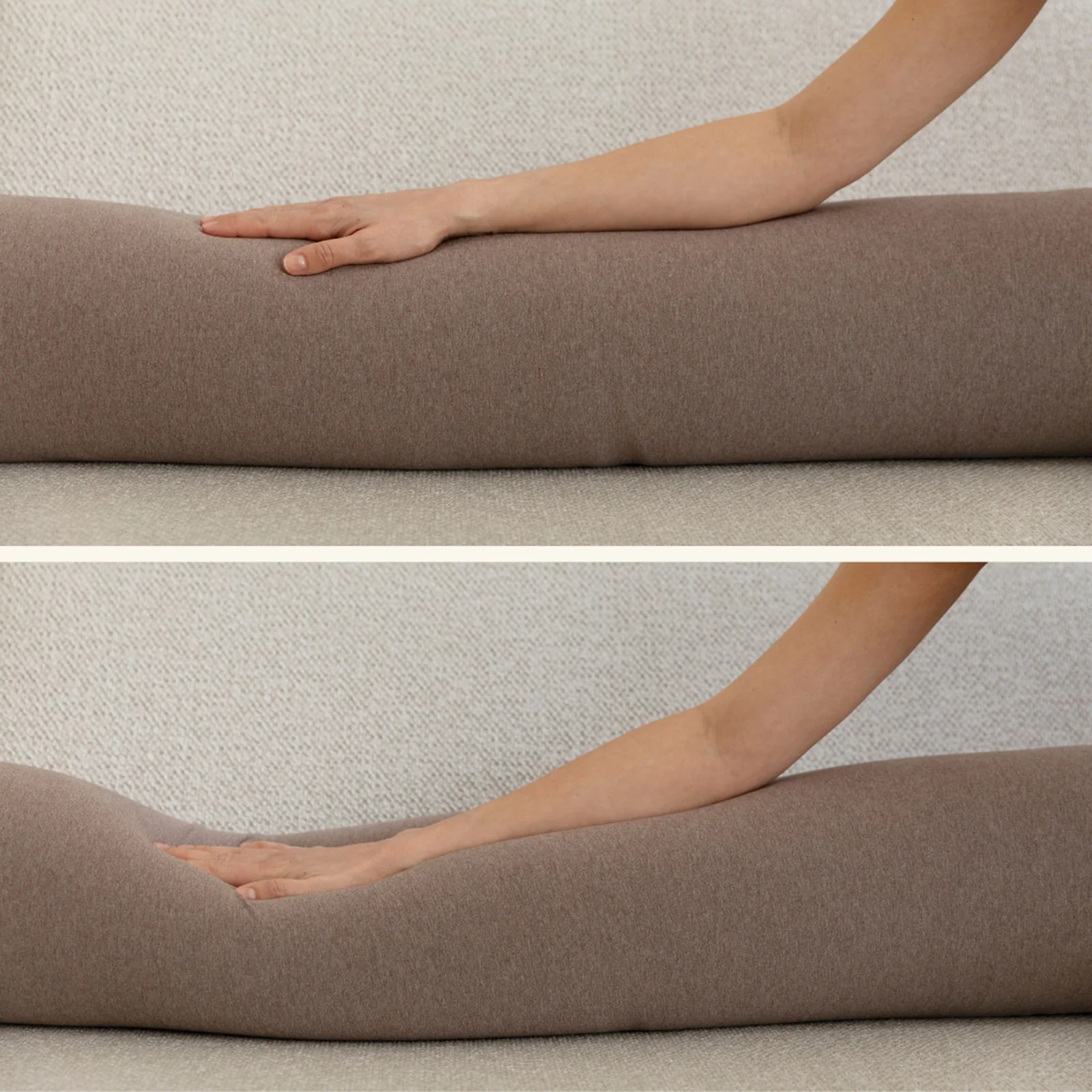 bbhugme Pregnancy Pillow - Hazel Brown - Image 5