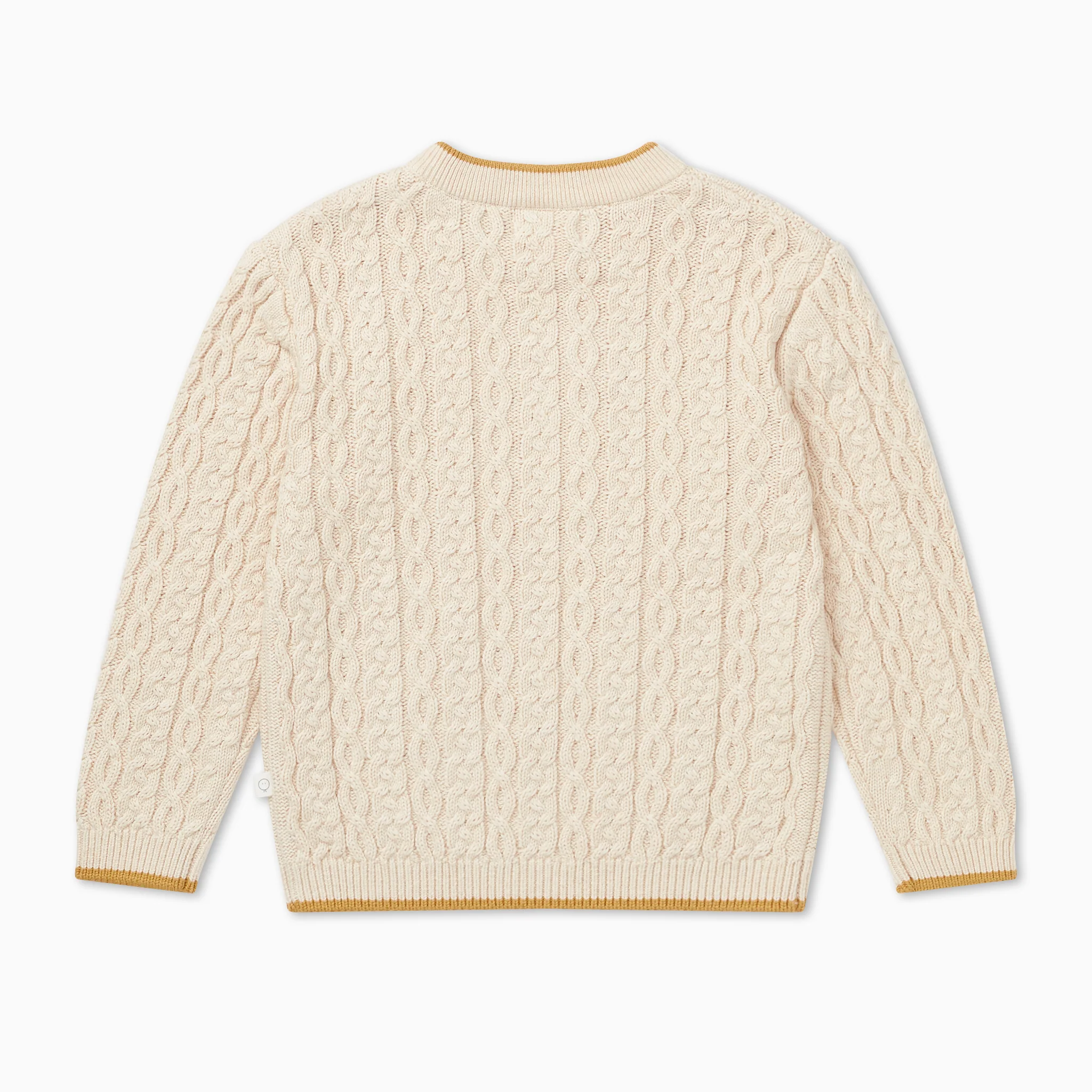 Cable Knit Tipped Jumper - Image 3