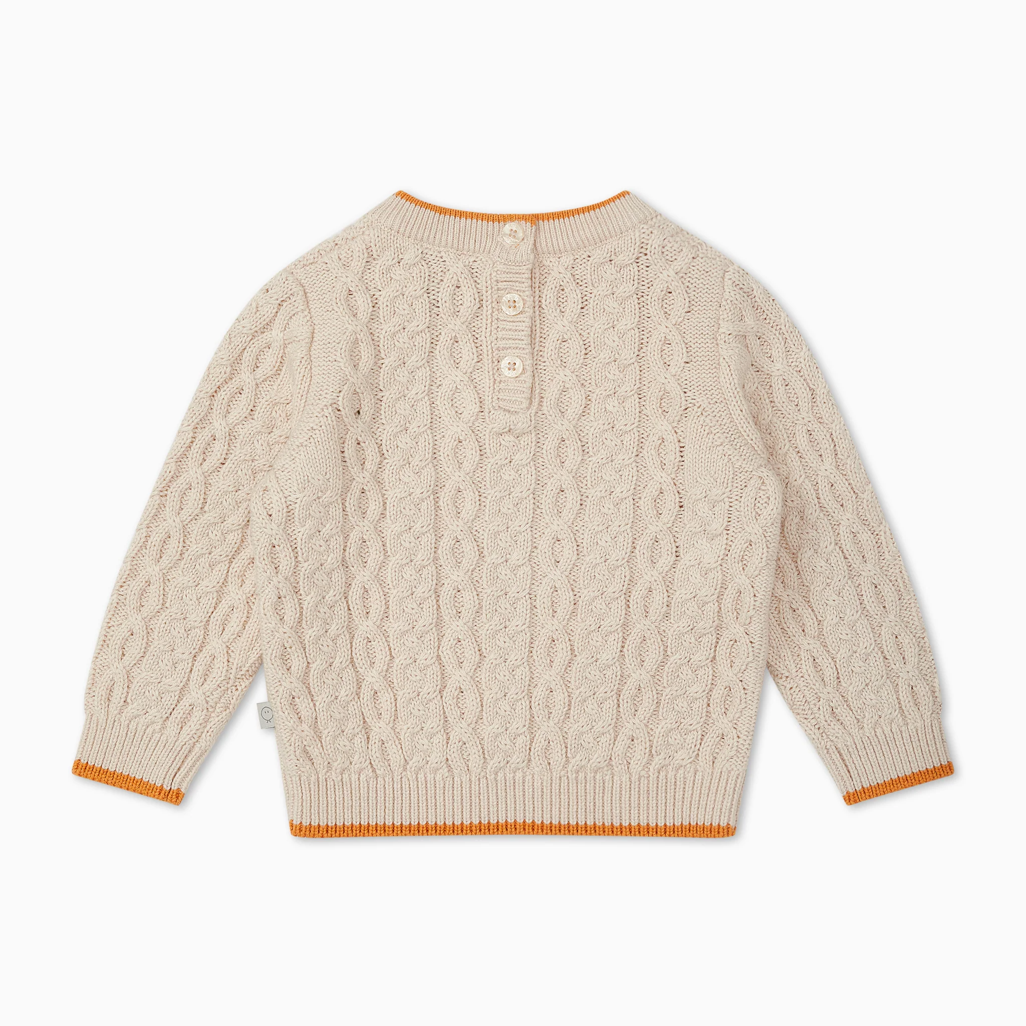 Cable Knit Tipped Jumper - Image 4