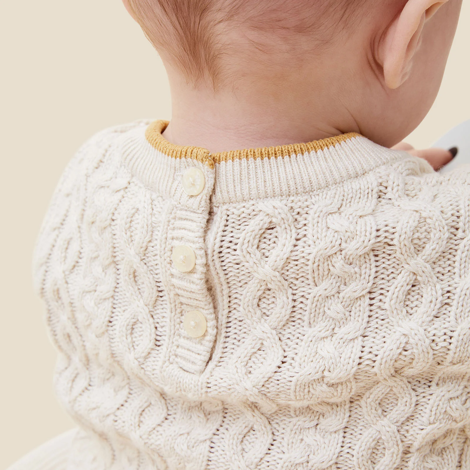 Cable Knit Tipped Jumper - Image 5