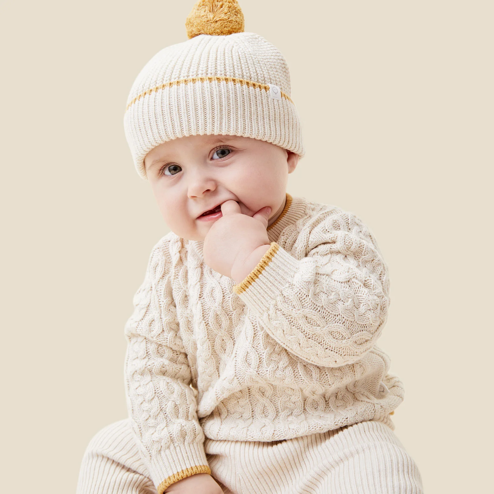 Cable Knit Tipped Jumper - Image 6