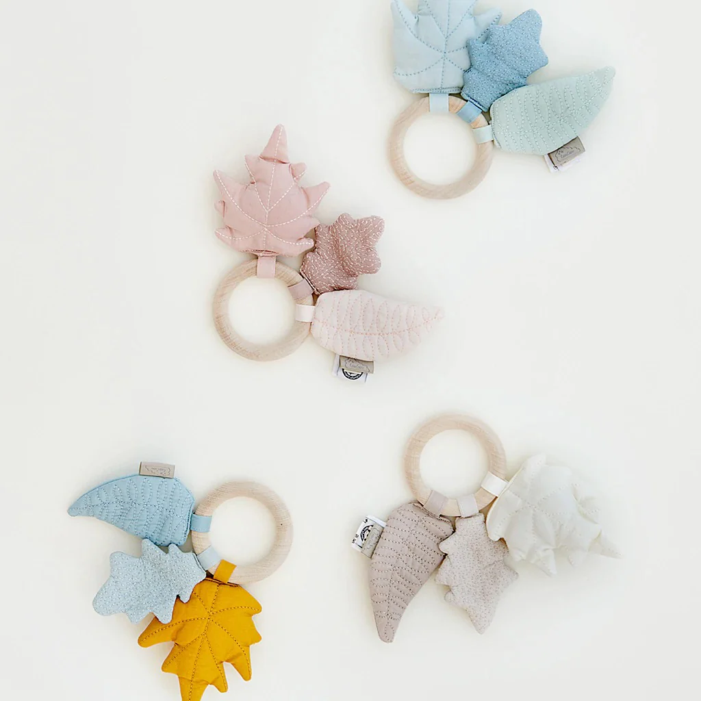 Cam Cam Copenhagen Leaves Rattle - Image 6
