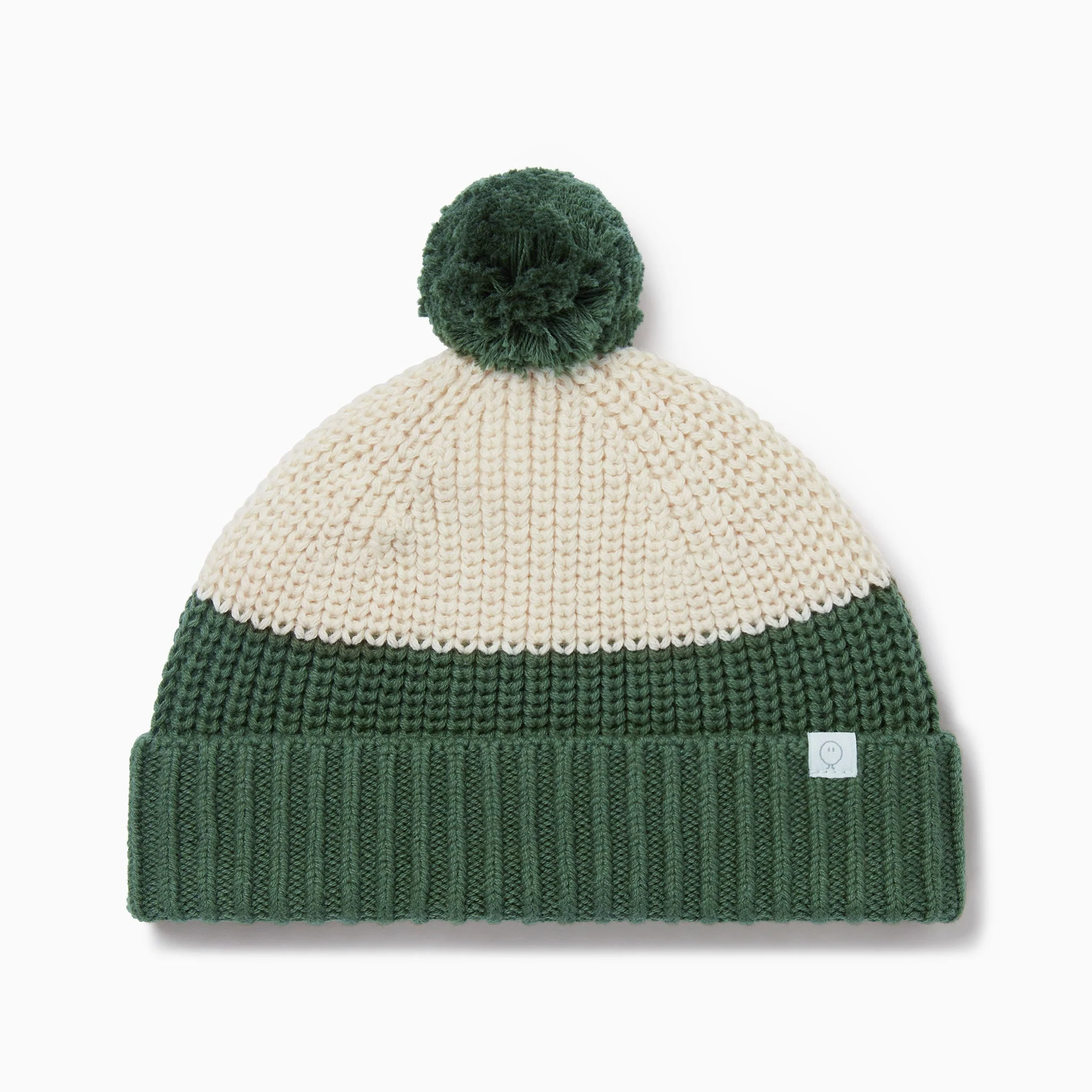 Chunky Knit Colourblock Beanie Hat - Image 3