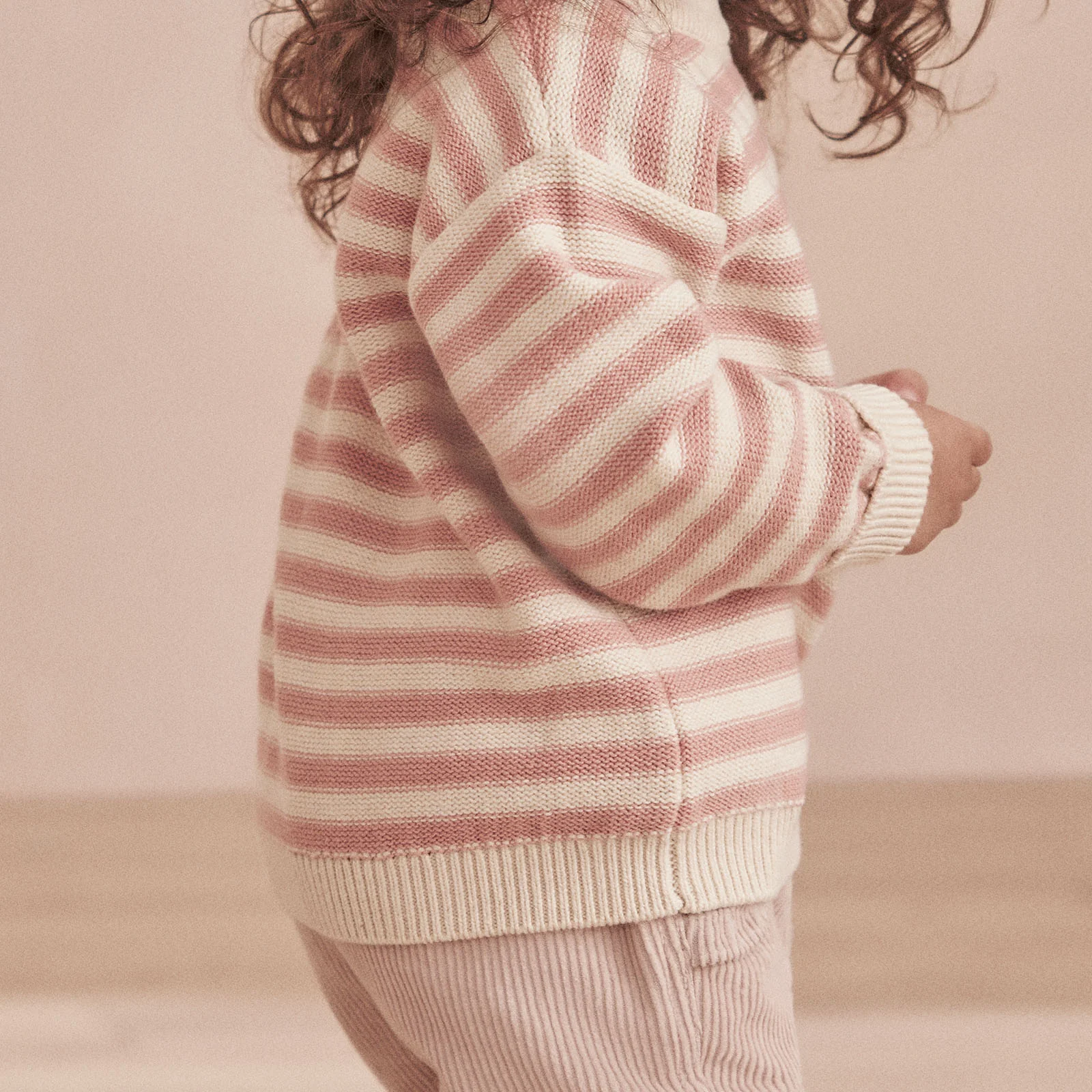 Chunky Knit Striped Jumper - Image 7