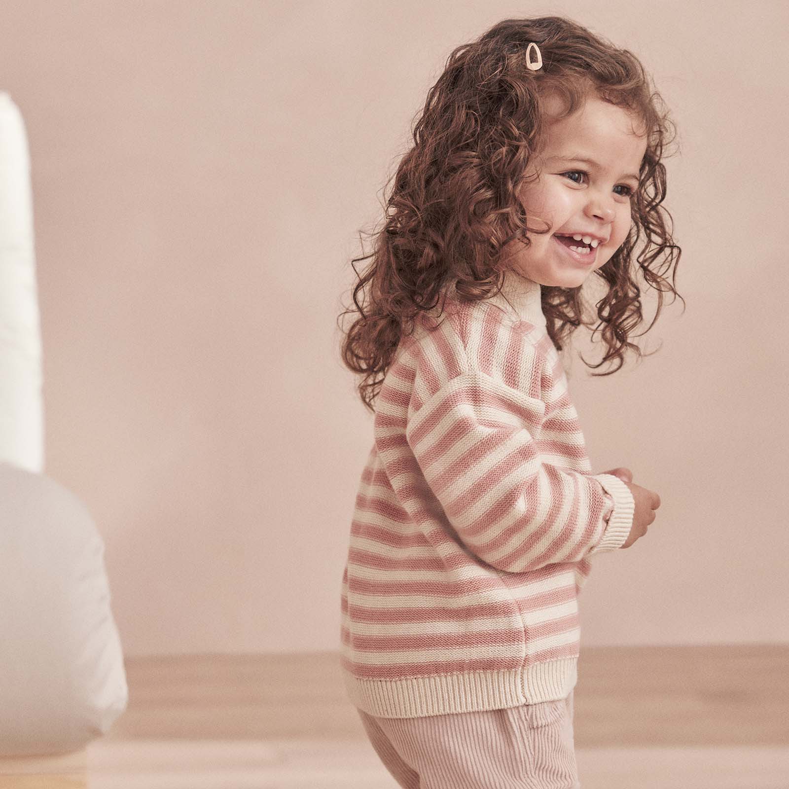 Chunky Knit Striped Jumper - Image 9