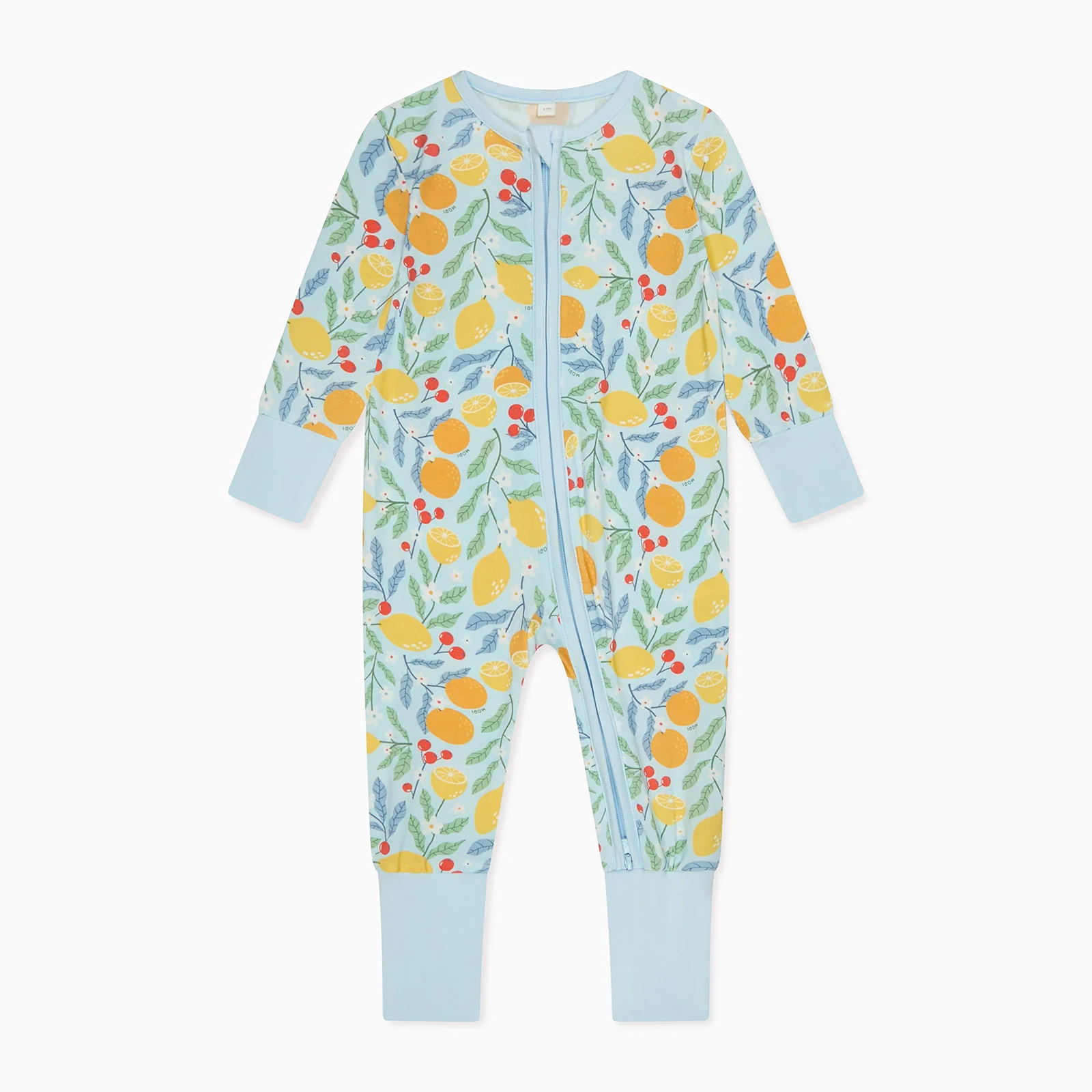 Citrus Summer Clever Zip Sleepsuit - Image 5