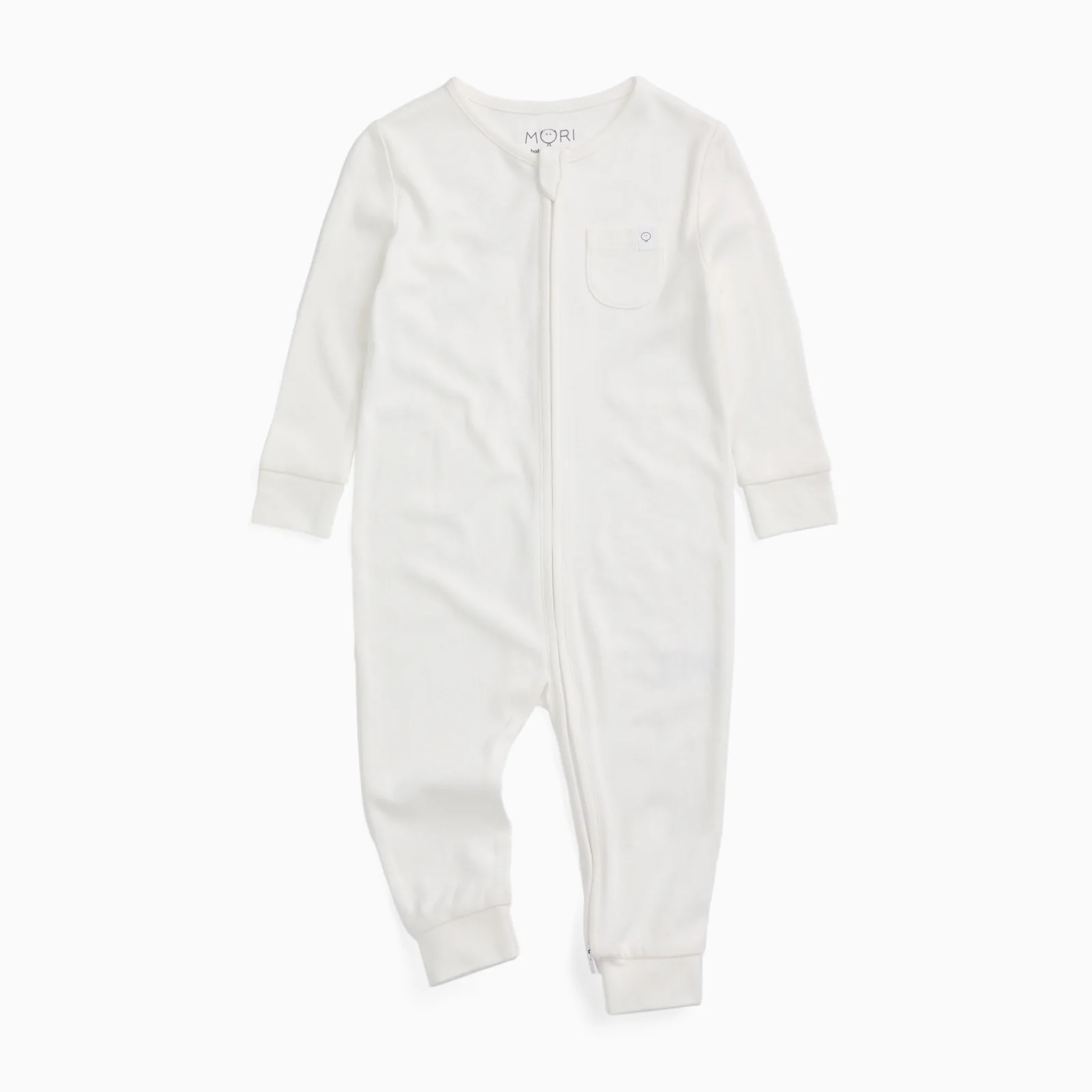 Clever Zip Sleepsuit - White - Image 3