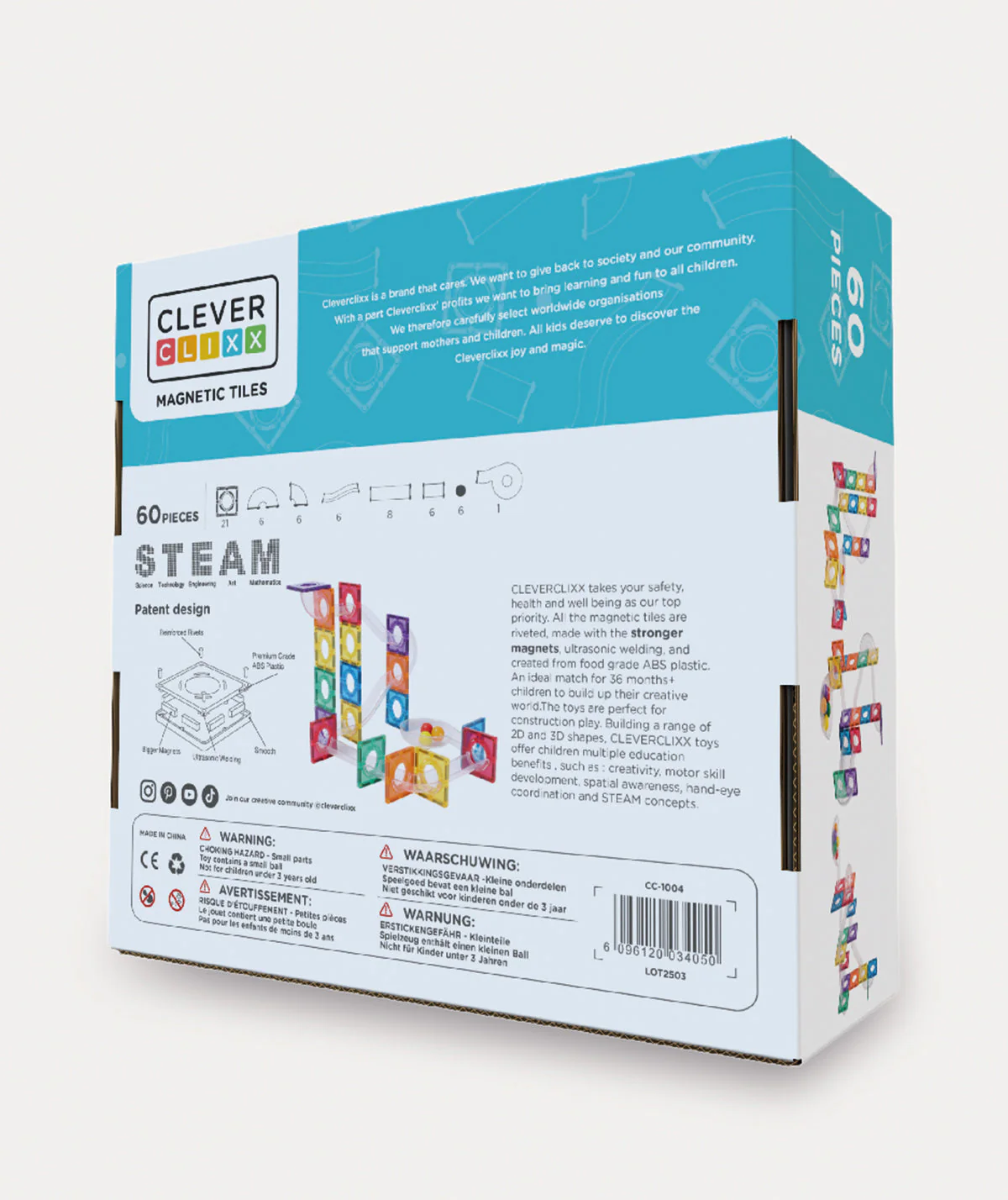 Cleverclixx Ball Run Compact Pack Intense 60 Pieces - Image 4