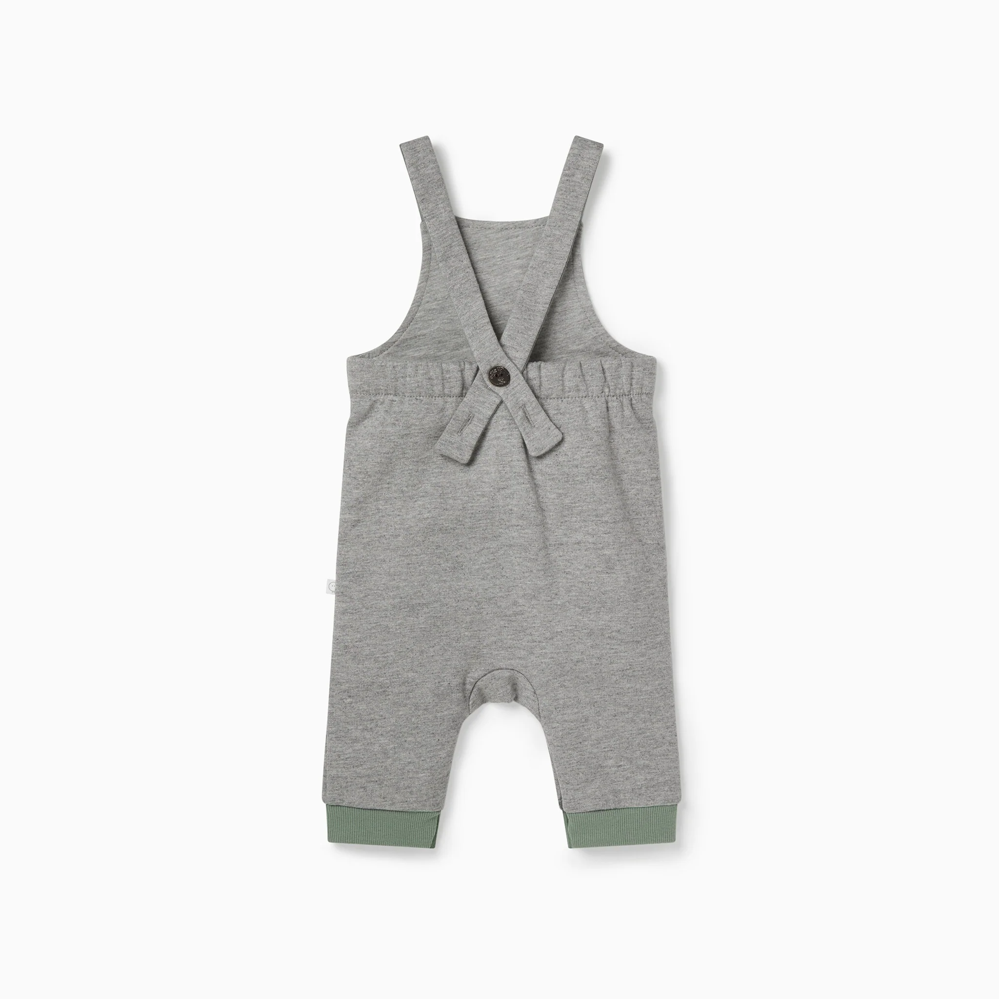 Cloud Dungarees & Roll Neck Bodysuit Outfit - Image 3