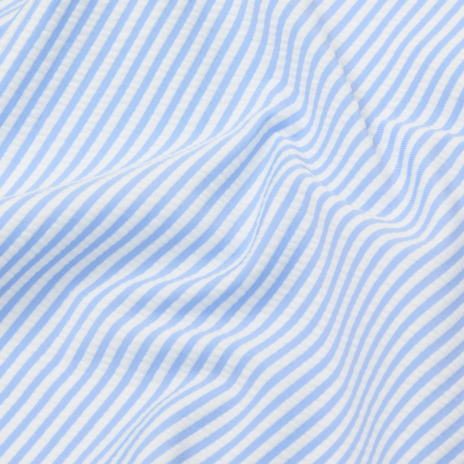 Cloud Stripe Seersucker Rash Vest - Image 5