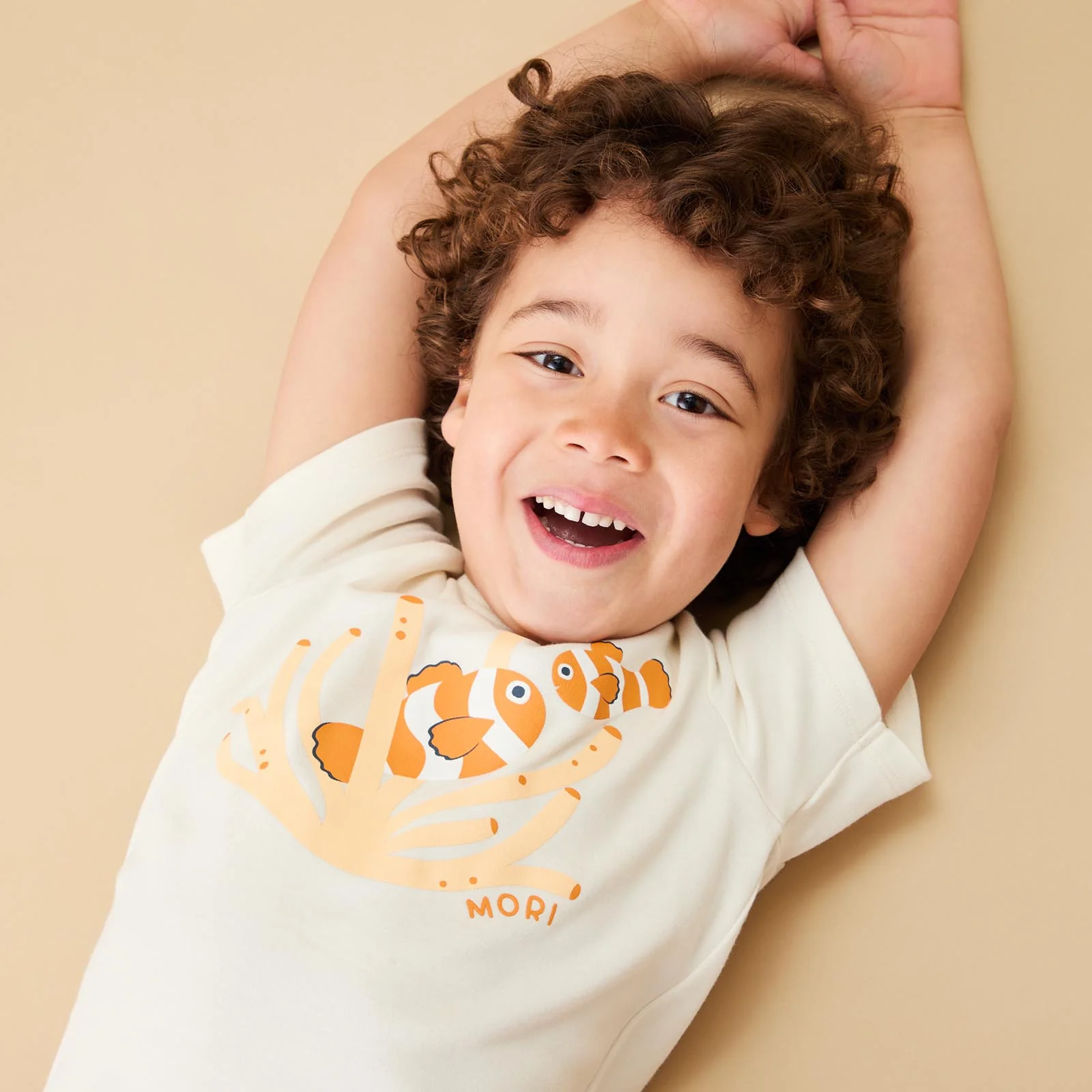 Clown Fish T-shirt & Ribbed Shorts Outfit - Image 2