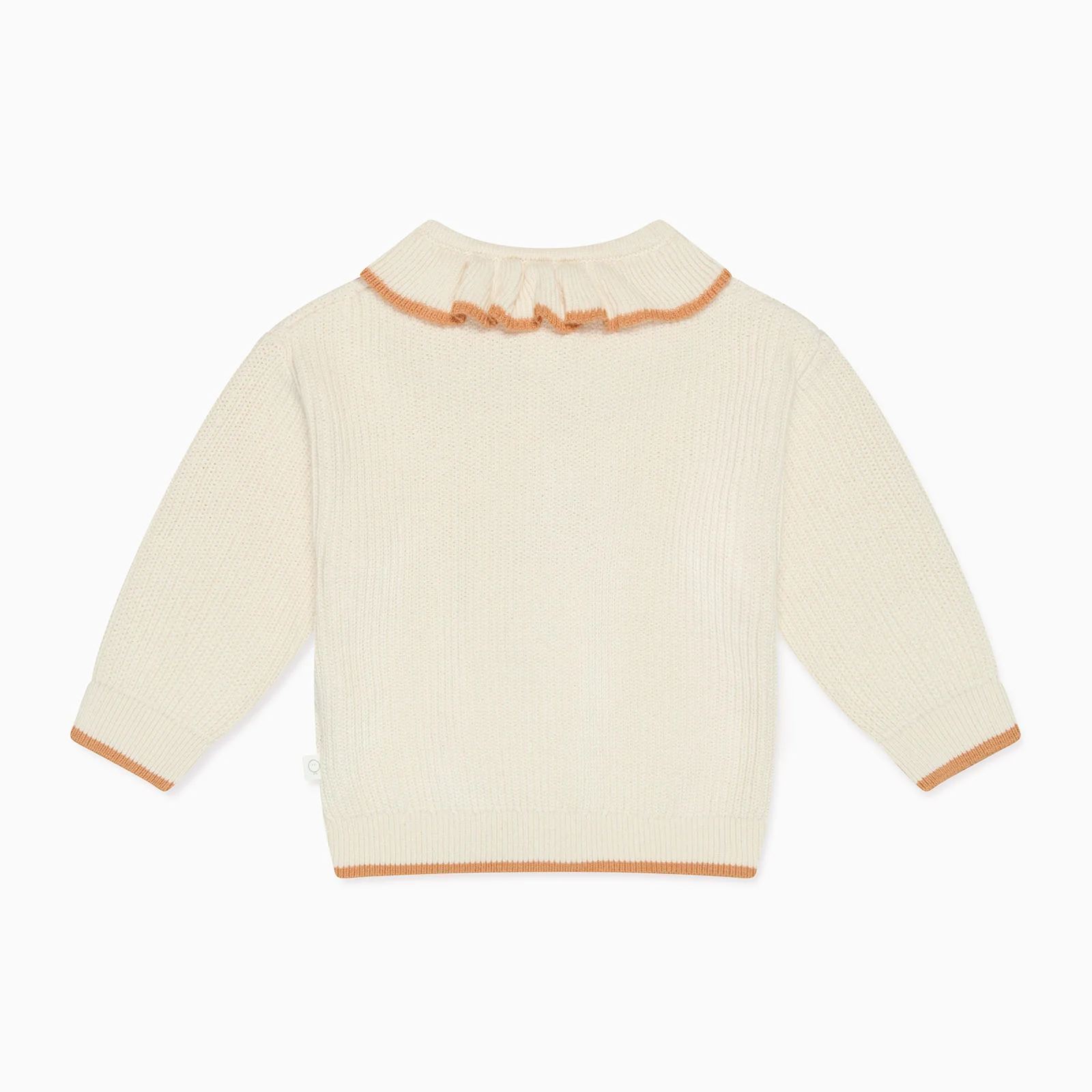 Collared Knitted Cardigan - Image 2