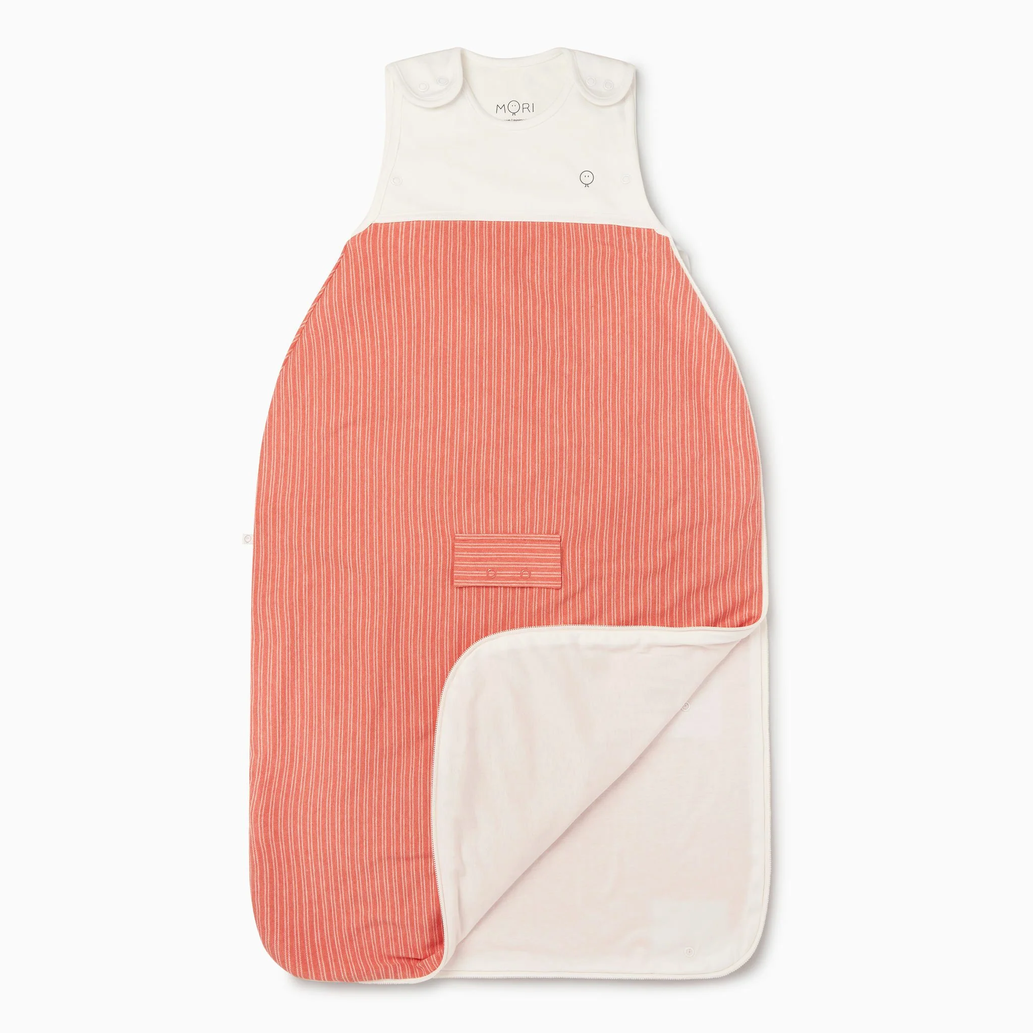 Coral Stripe Clever Sleeping Bag 0.5 TOG - Image 2