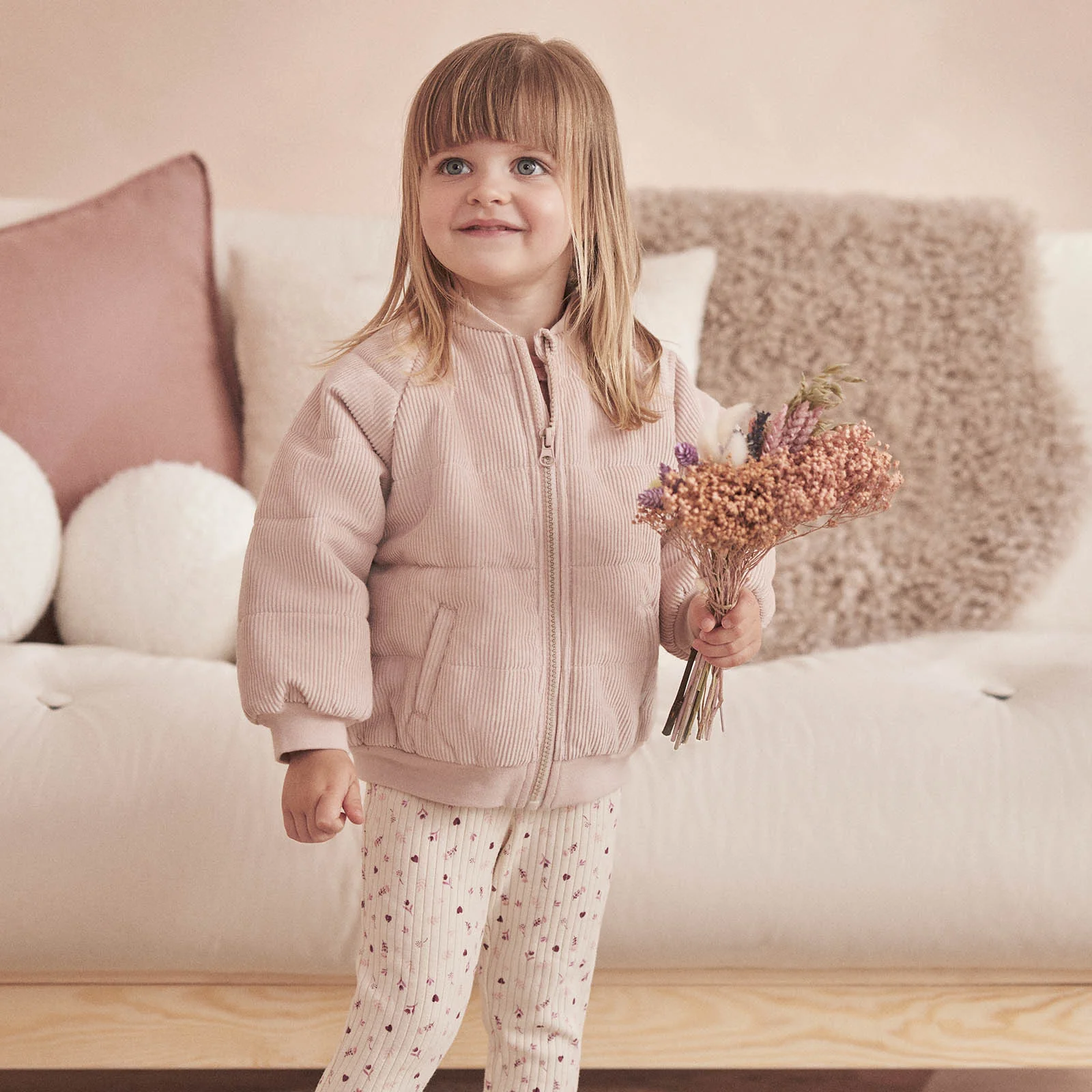 Corduroy Padded Jacket - Image 4