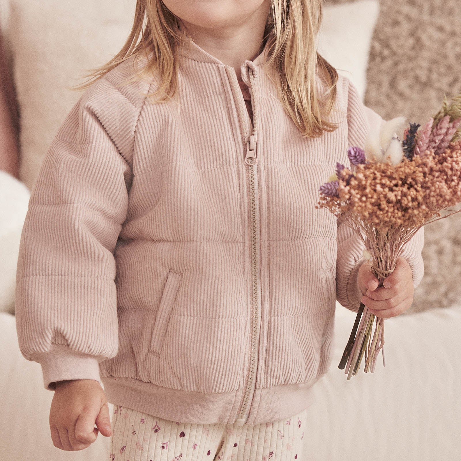 Corduroy Padded Jacket - Image 5