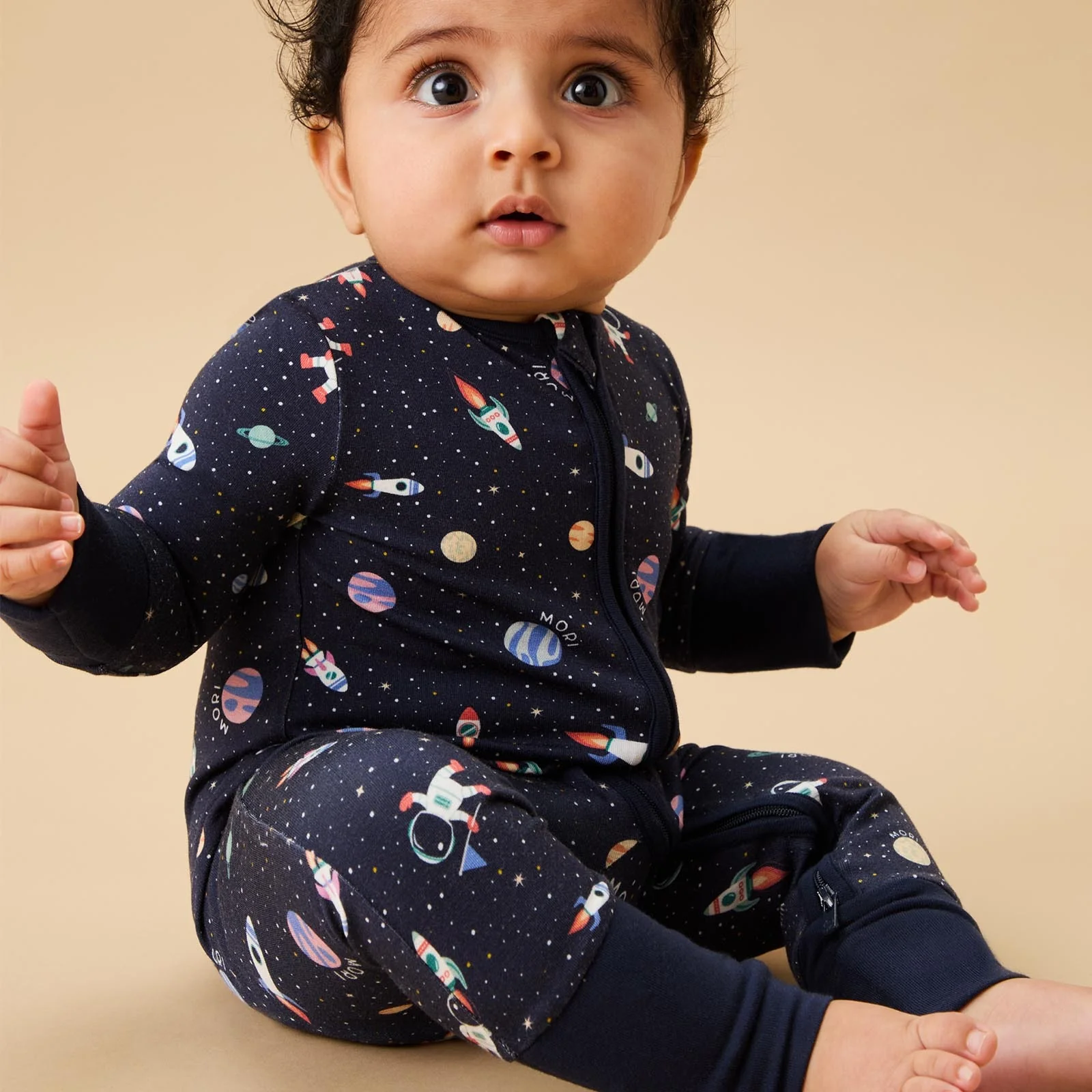 Cosmic Clever Zip Sleepsuit