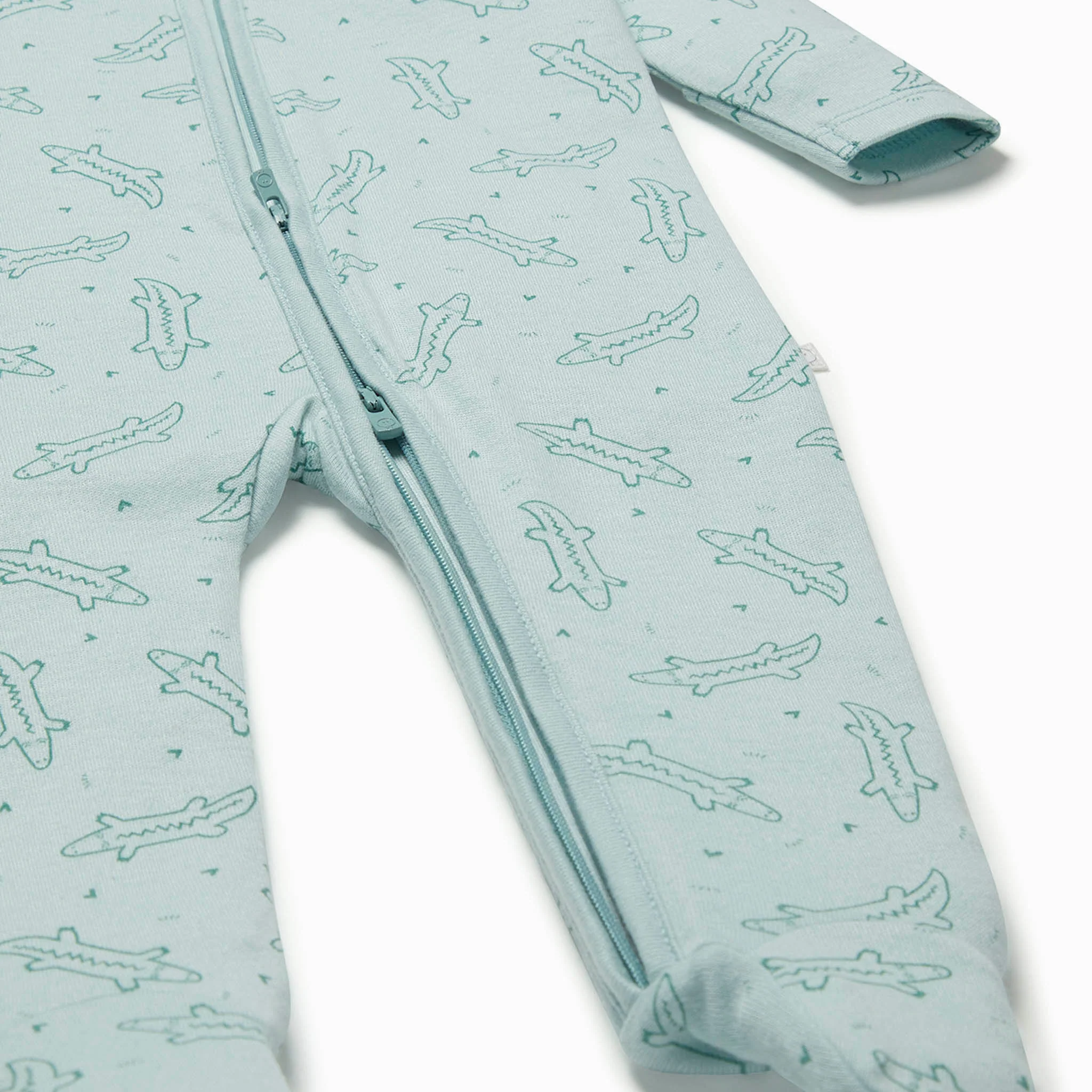 Crocodile Clever Zip Sleepsuit 4 Pack - Image 3