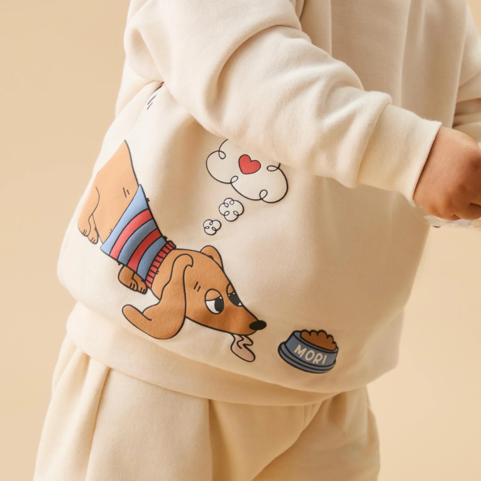 Daydreaming Dog Sweatshirt & Joggers Outfit - Image 2