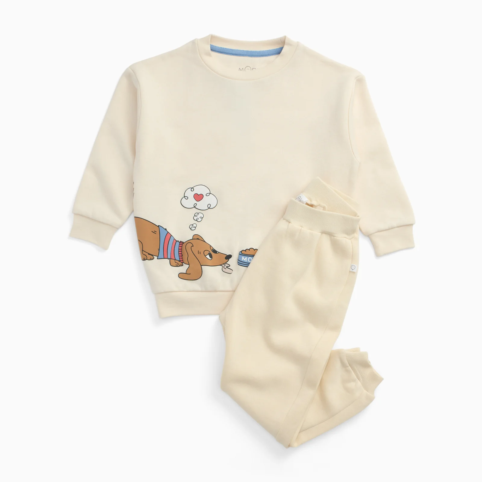 Daydreaming Dog Sweatshirt & Joggers Outfit - Image 3