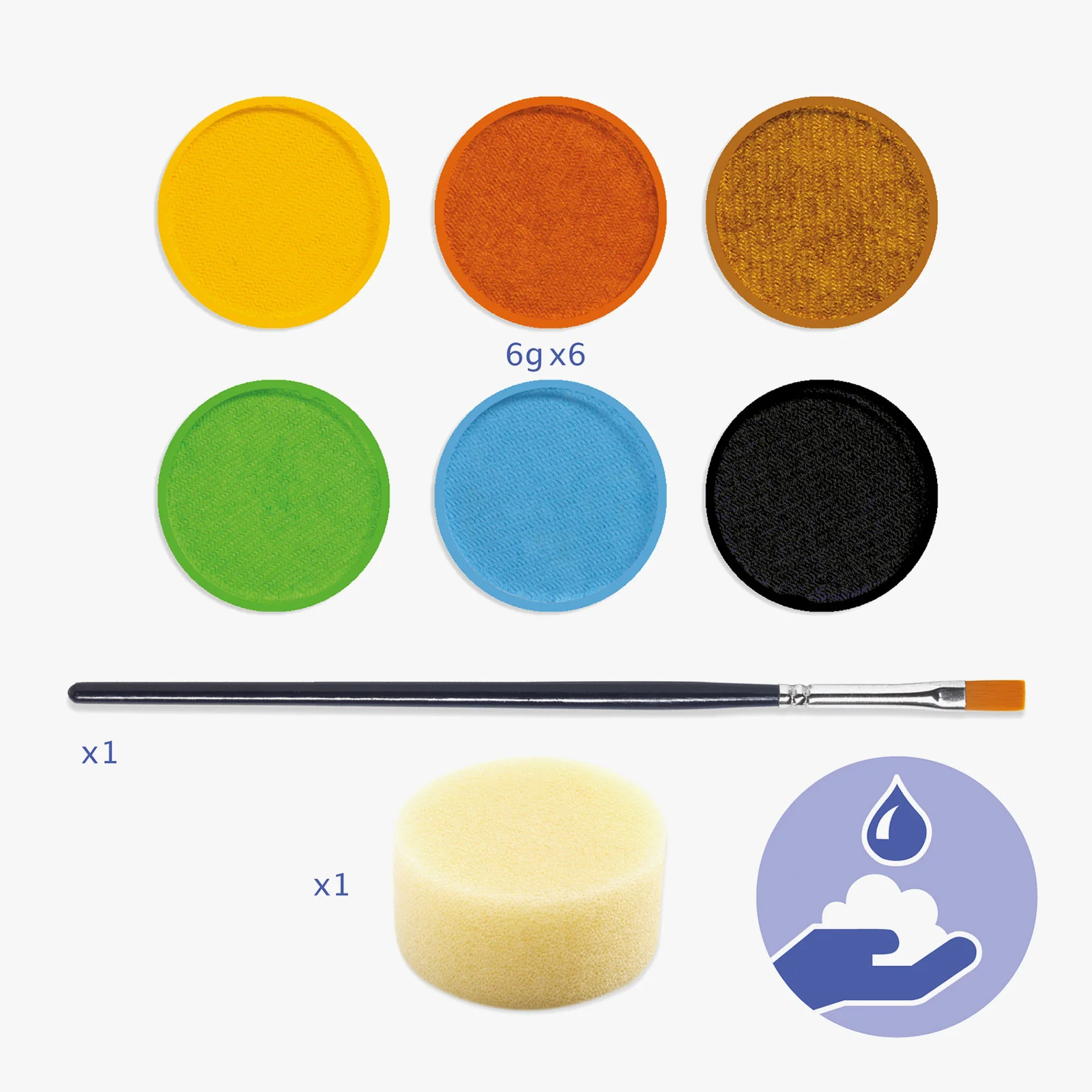 Djeco Face Paint Set Nature - Image 2