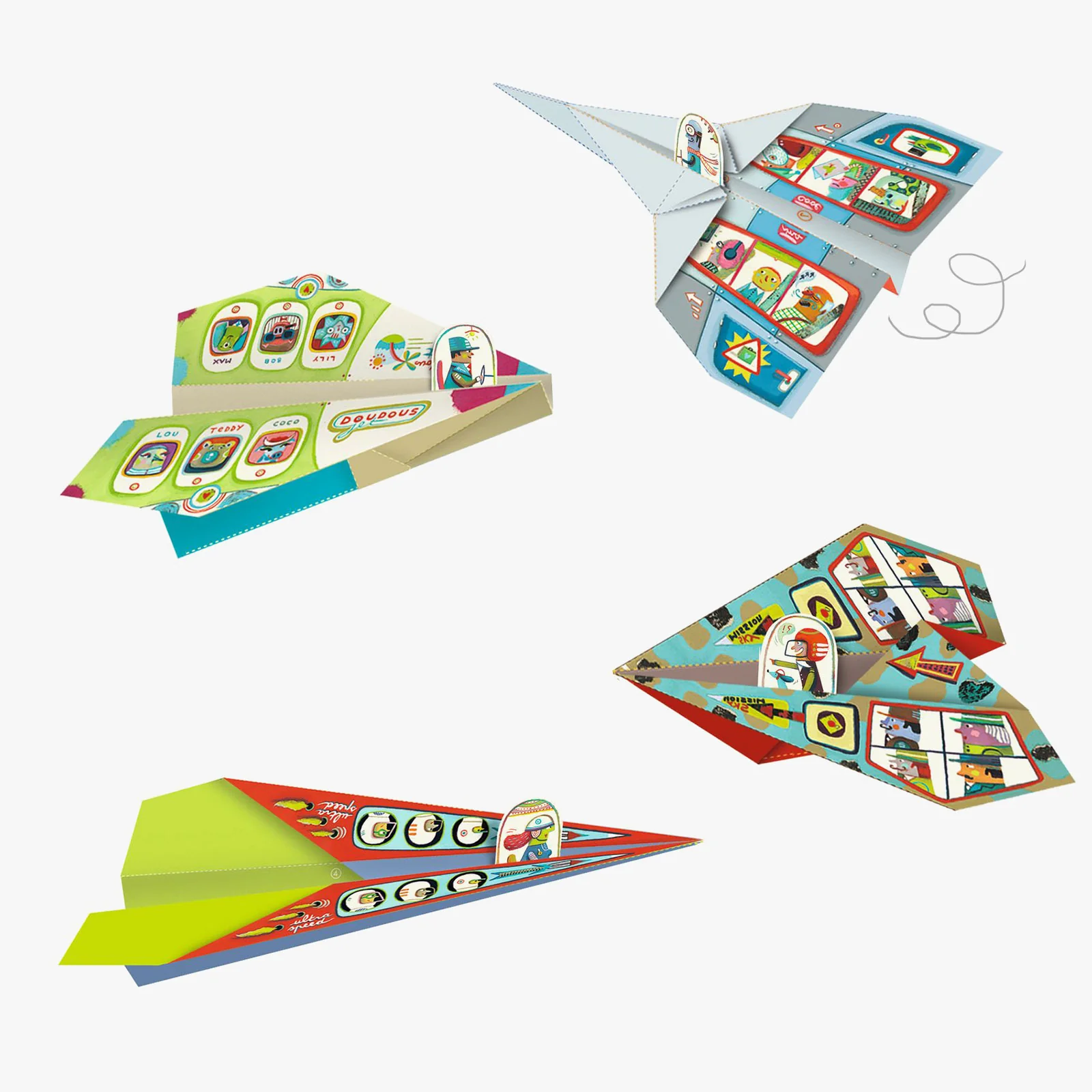 Djeco Paper Planes Kit - Image 2