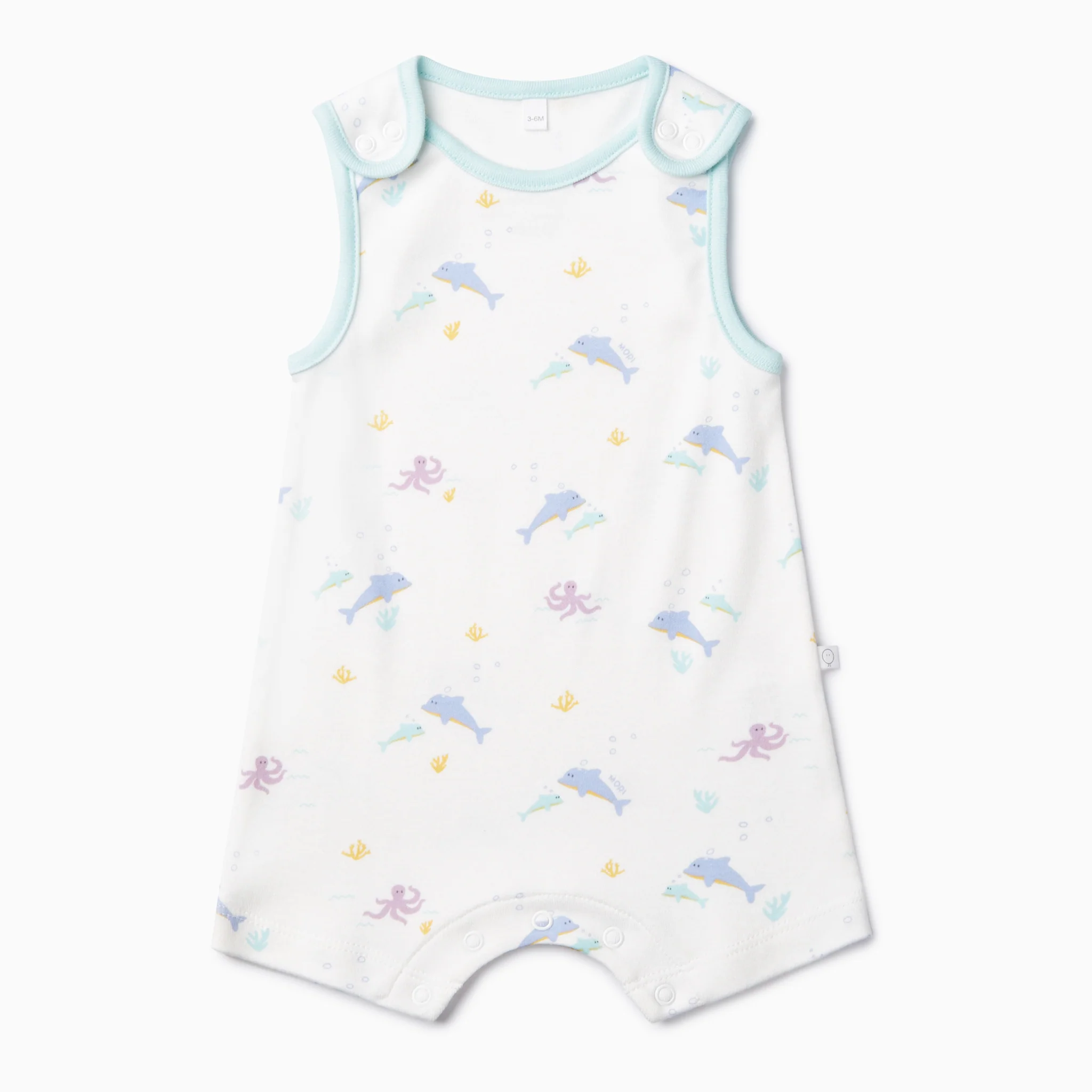 Dolphin Beach Romper & Sun Hat - Image 3