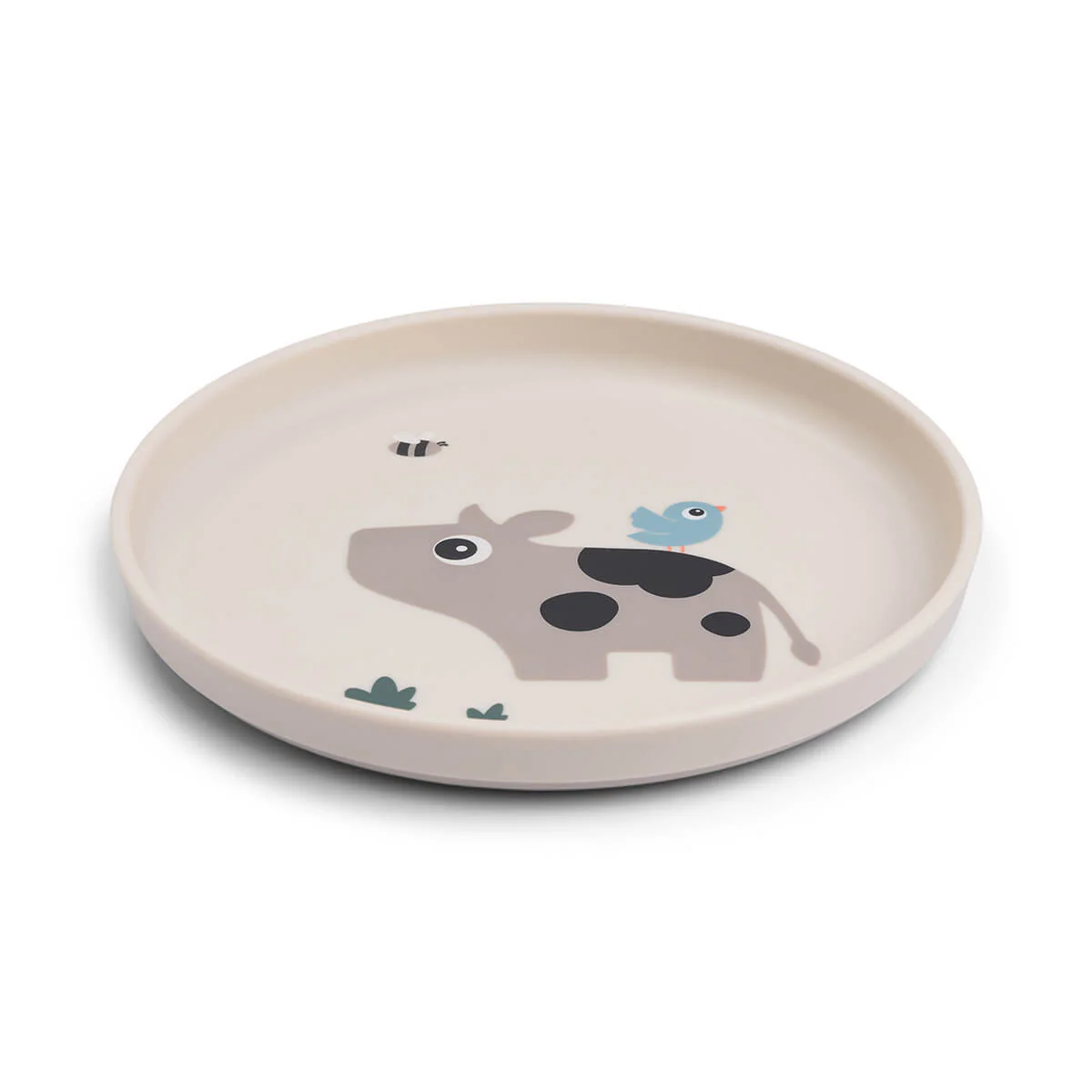 Done By Deer Foodie Plate - Tiny Farm Sand - Image 2