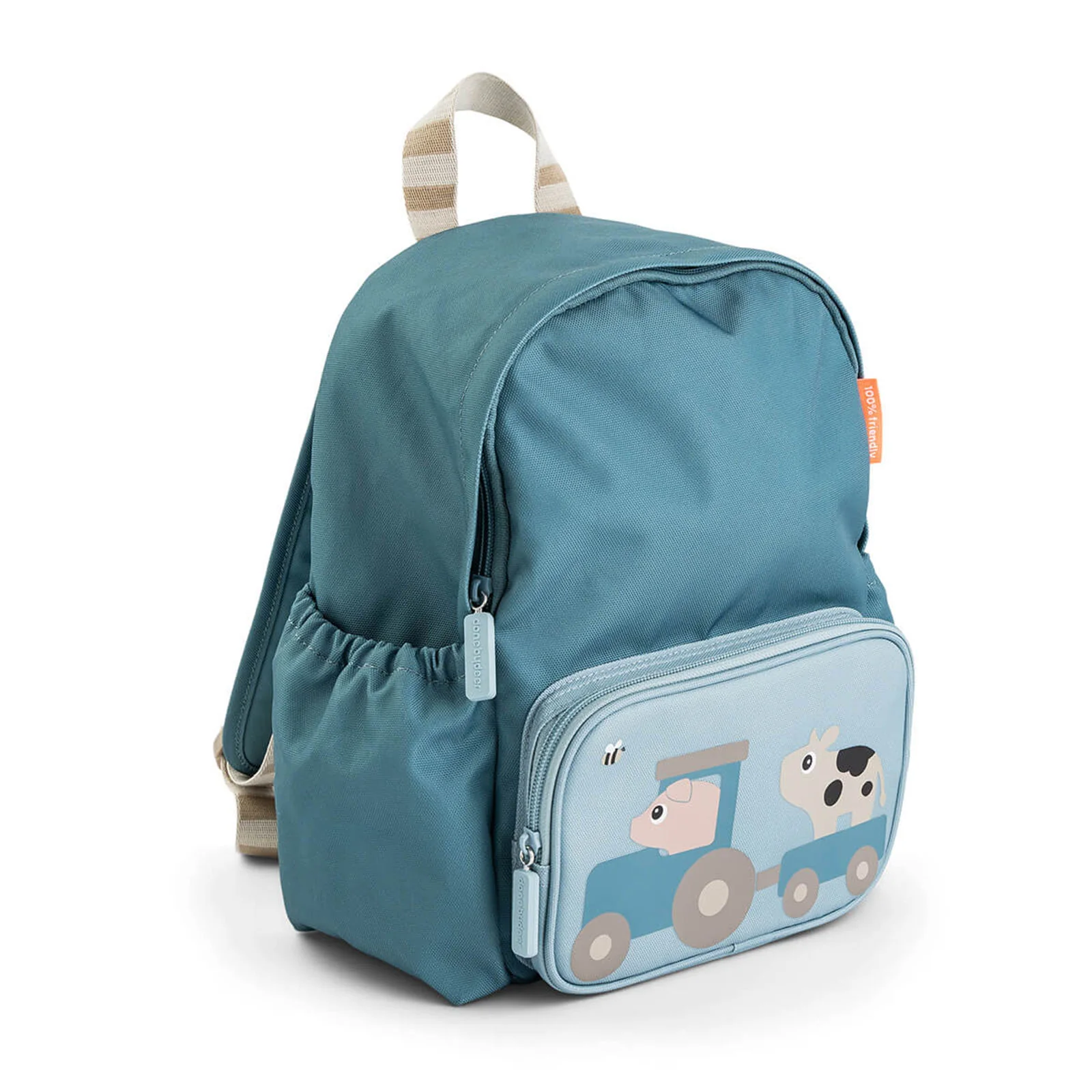 Done By Deer Kids Backpack Tiny Farm Blue 7.5 L