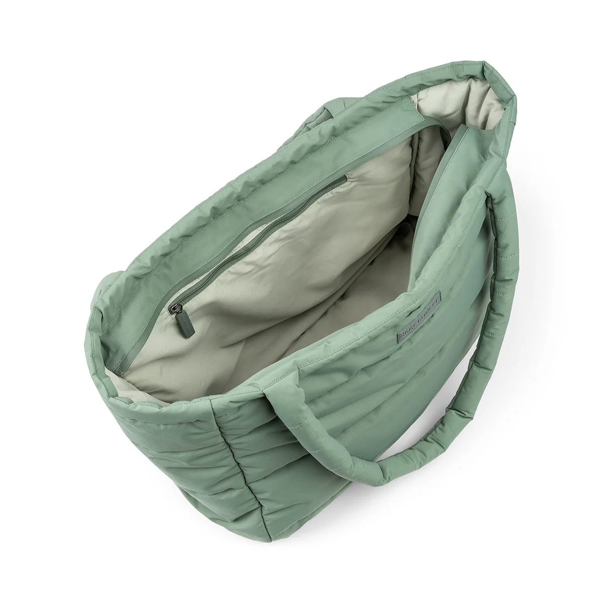 Done By Deer Quilted Changing Tote Bag - Green - Image 9