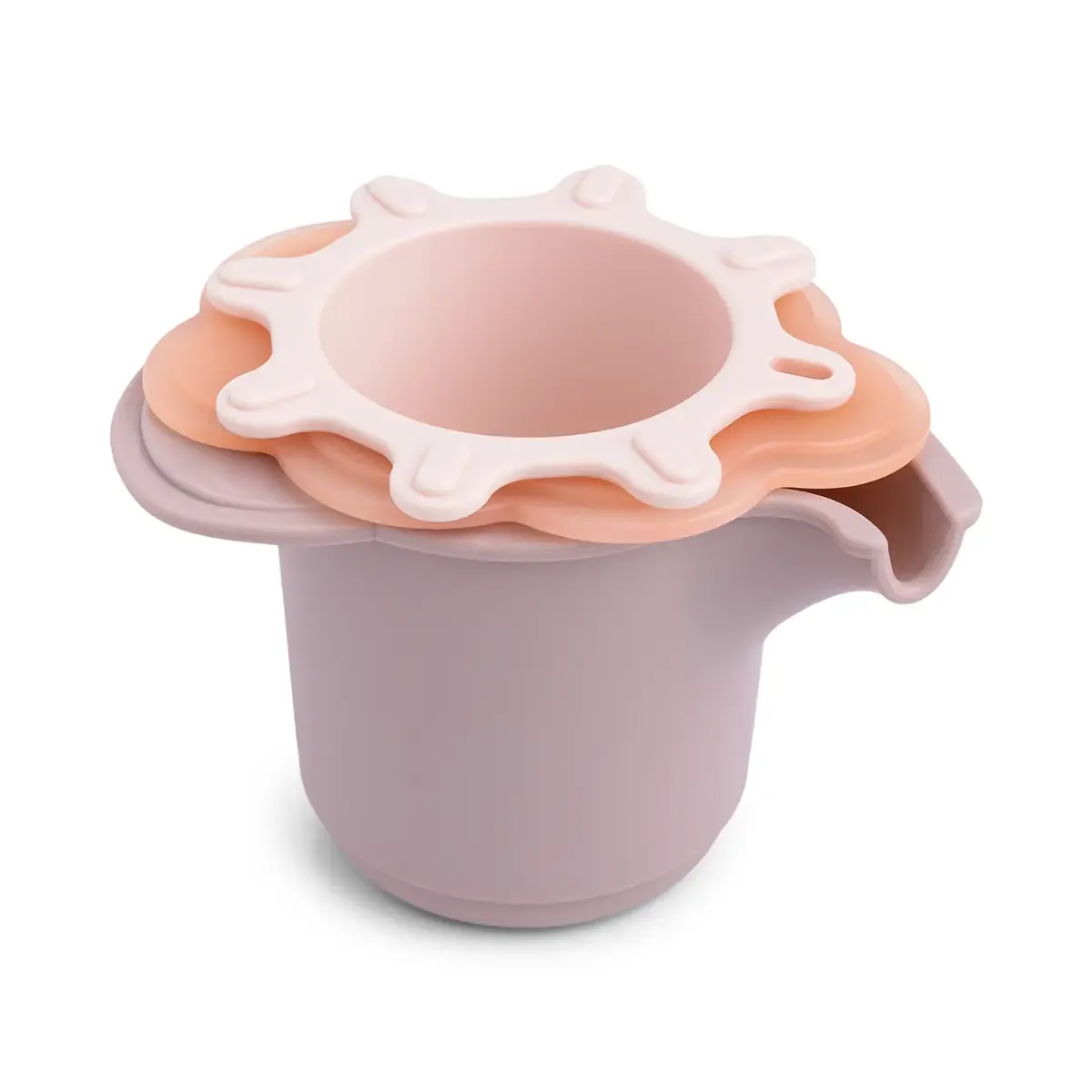 Done By Deer Water Play & Stacking Cups 3 pcs - Elphee Powder - Image 6