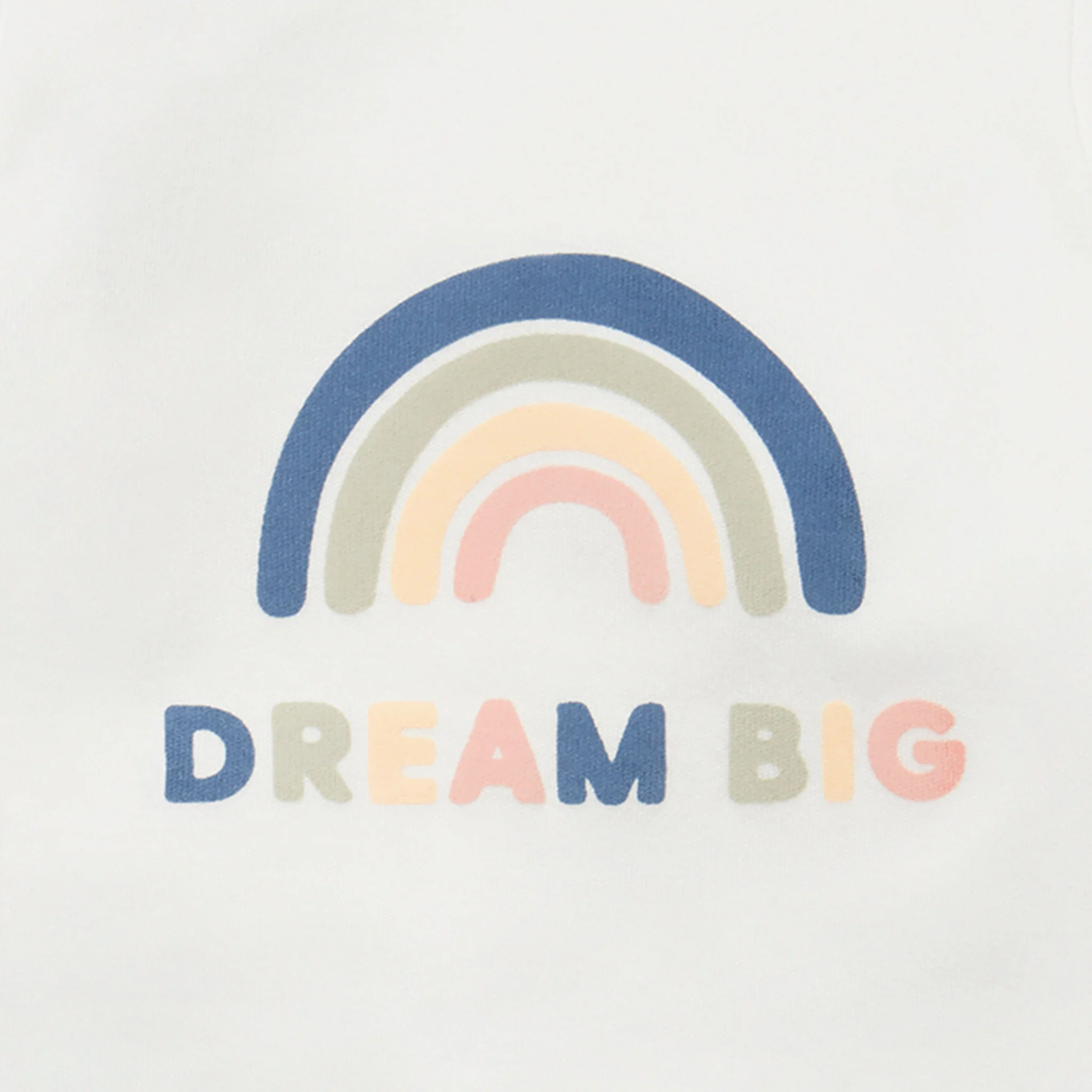 Dream Big Slogan Long Sleeve T-Shirt - Image 2