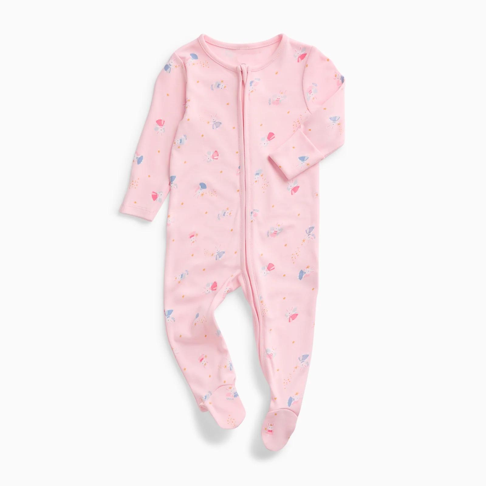 Enchanted Bunnies Clever Zip Sleepsuit - Image 2