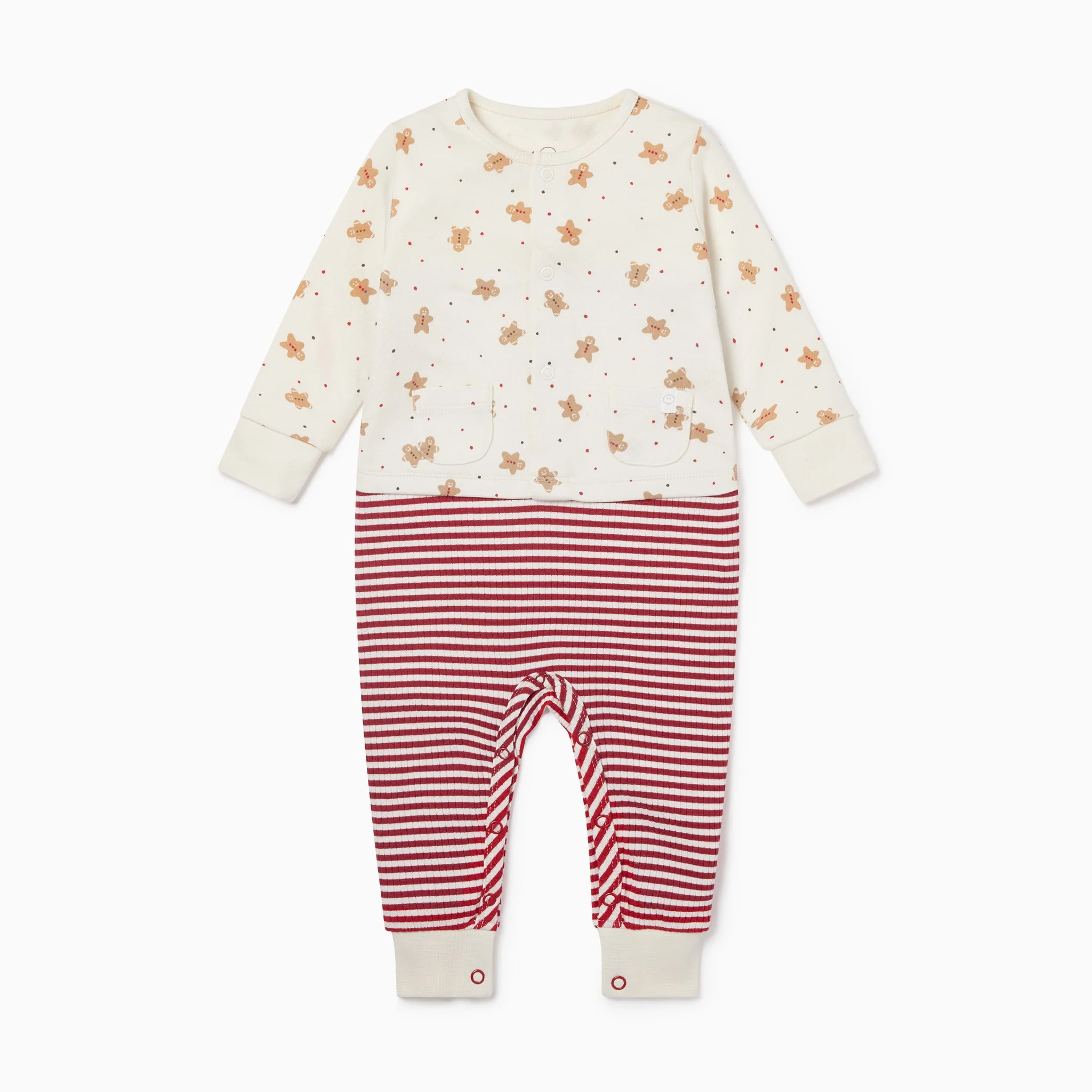 Festive Sleep & Play Jumpsuit - Image 3