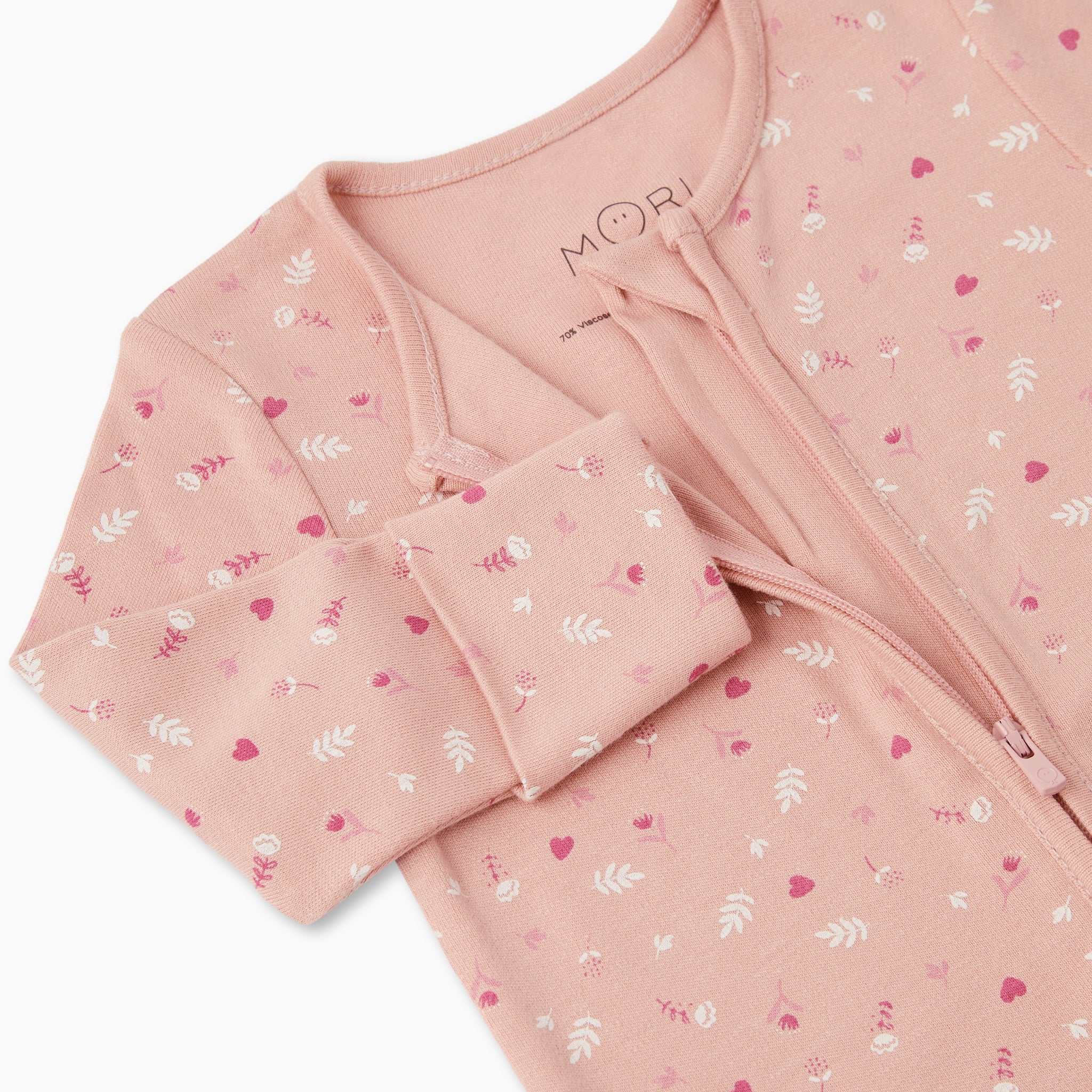 Floral Clever Zip Sleepsuit - Image 2