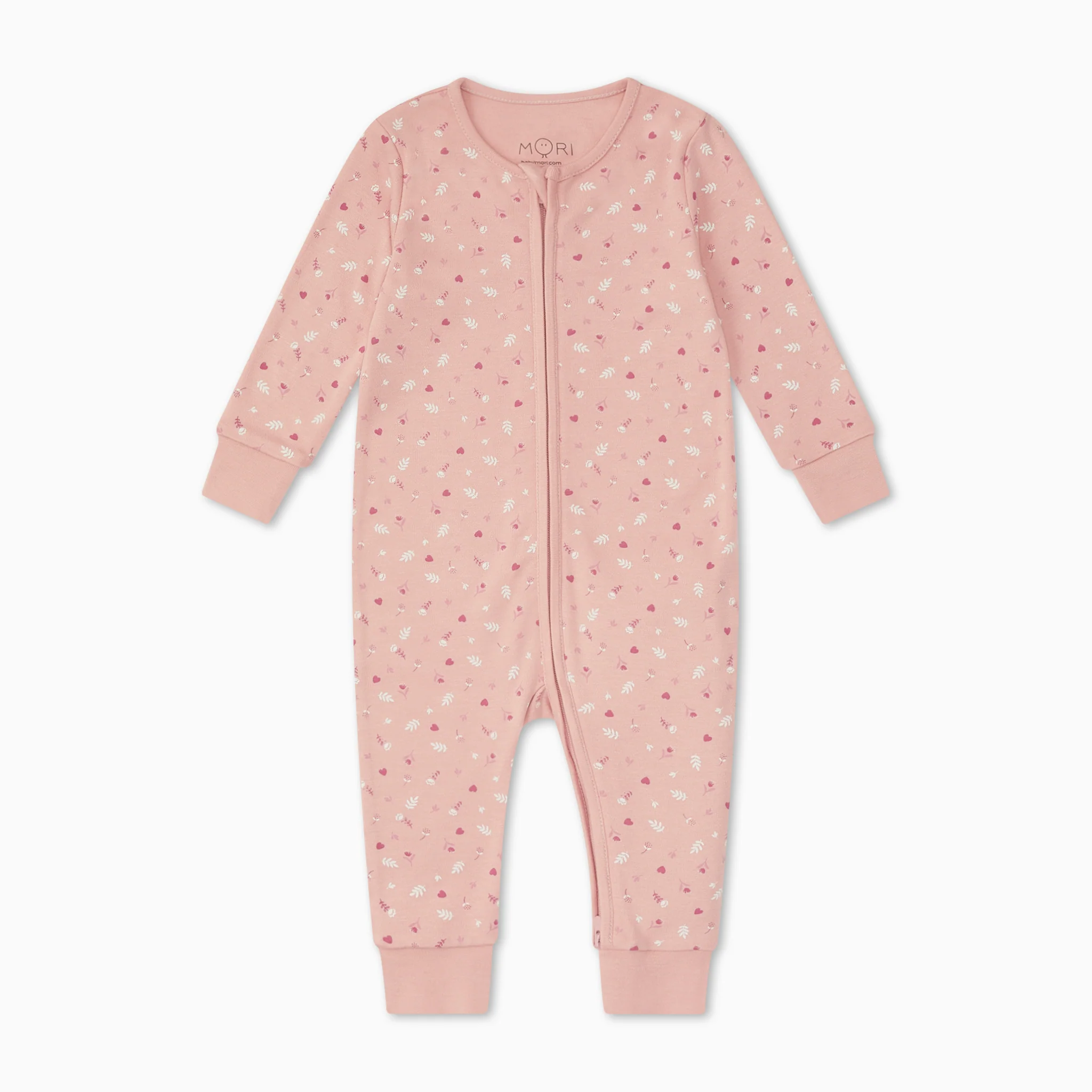 Floral Clever Zip Sleepsuit - Image 3