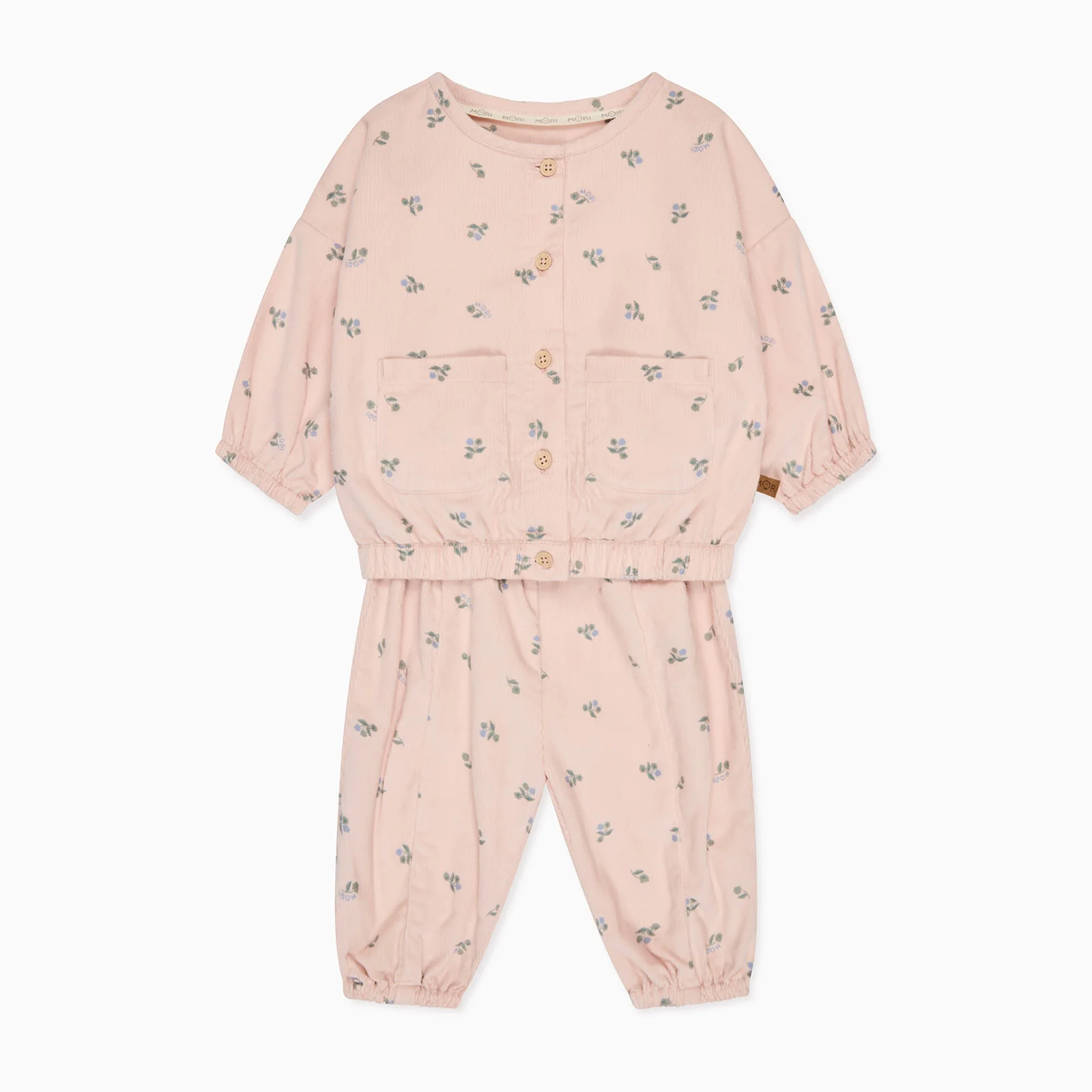 Floral Corduroy Jacket & Trousers - Image 2