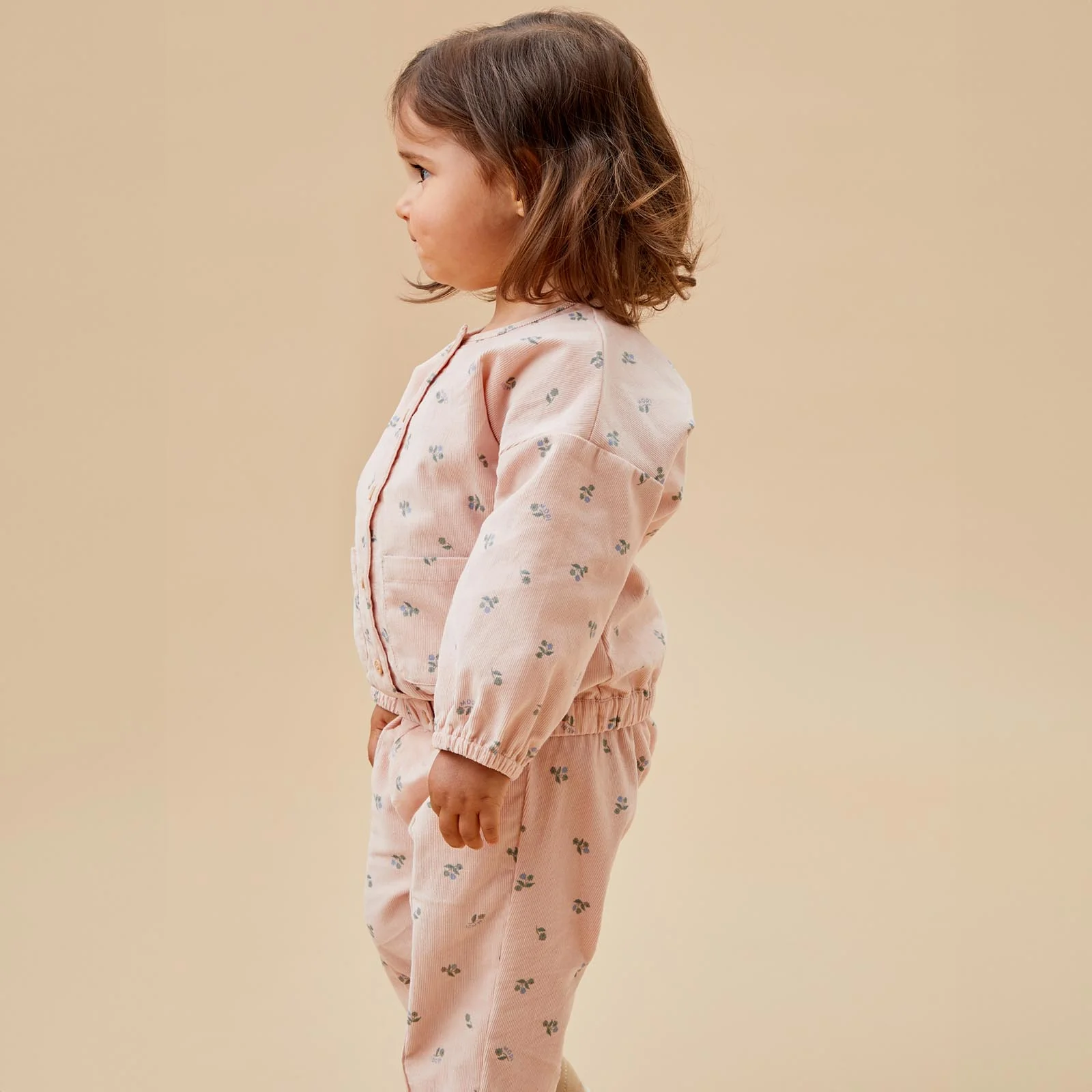 Floral Corduroy Jacket & Trousers - Image 4