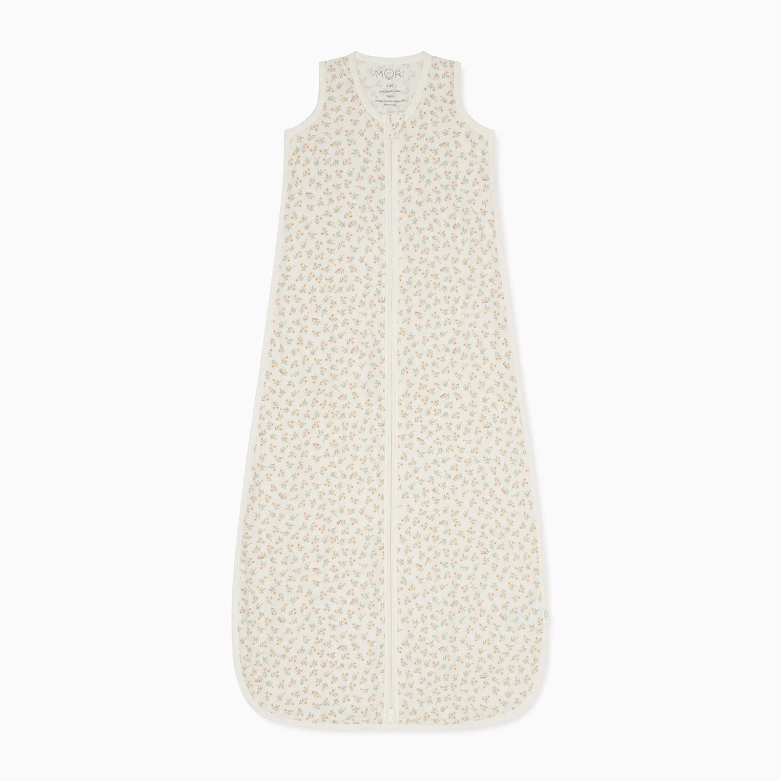 Floral Muslin Front Opening Sleeping Bag - Image 3