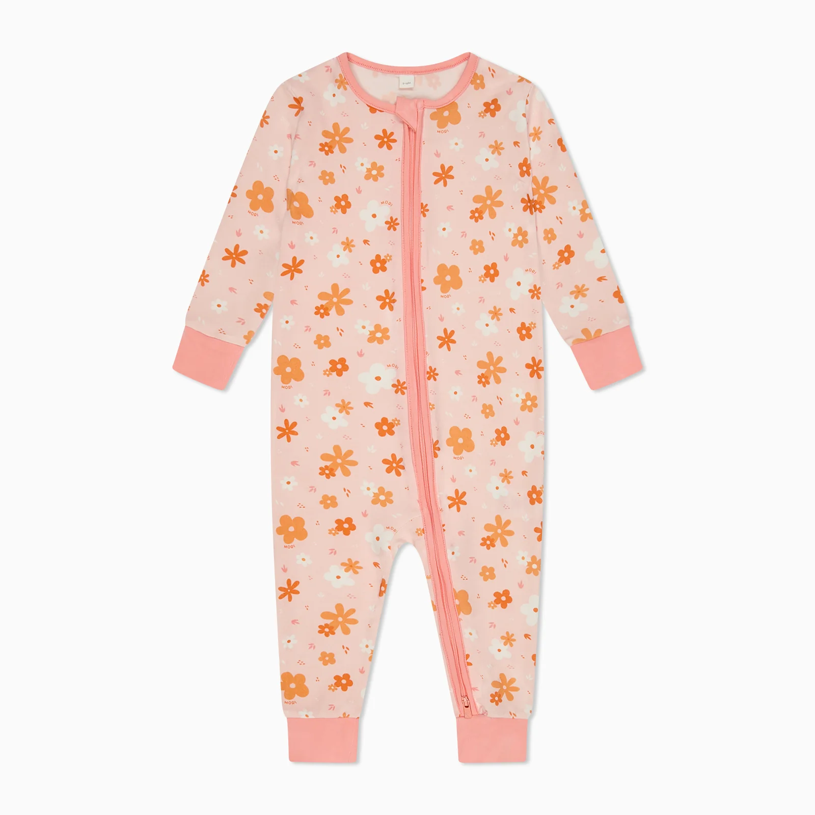 Flower Power Clever Zip Sleepsuit - Image 4
